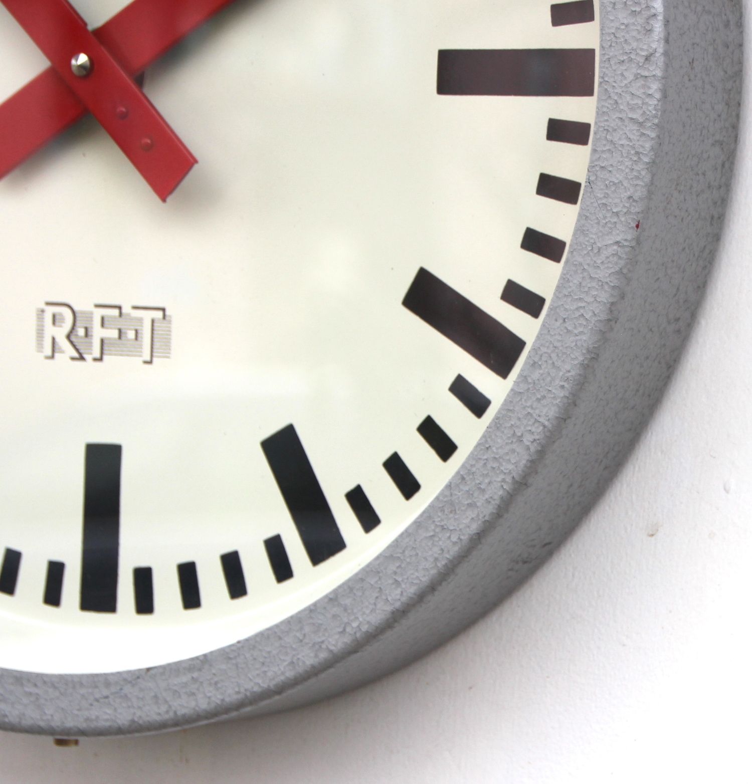 Dated 1969 East German Vintage Factory Wall Clock. Fully Guaranteed. London Timepiece photo buy