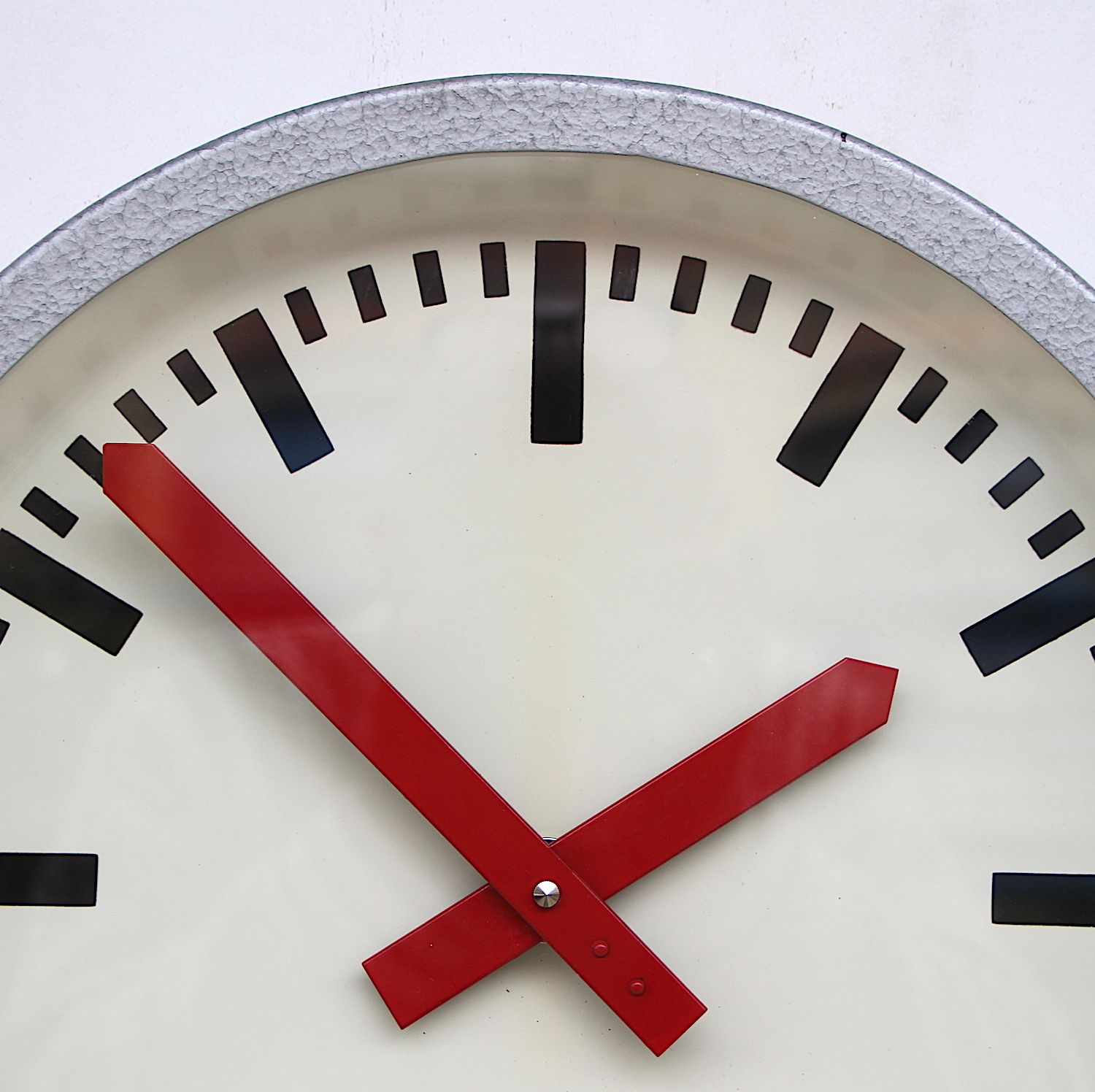 Home Decor Dated 1969 East German Vintage Factory Wall Clock. Fully Guaranteed. London Timepiece photo