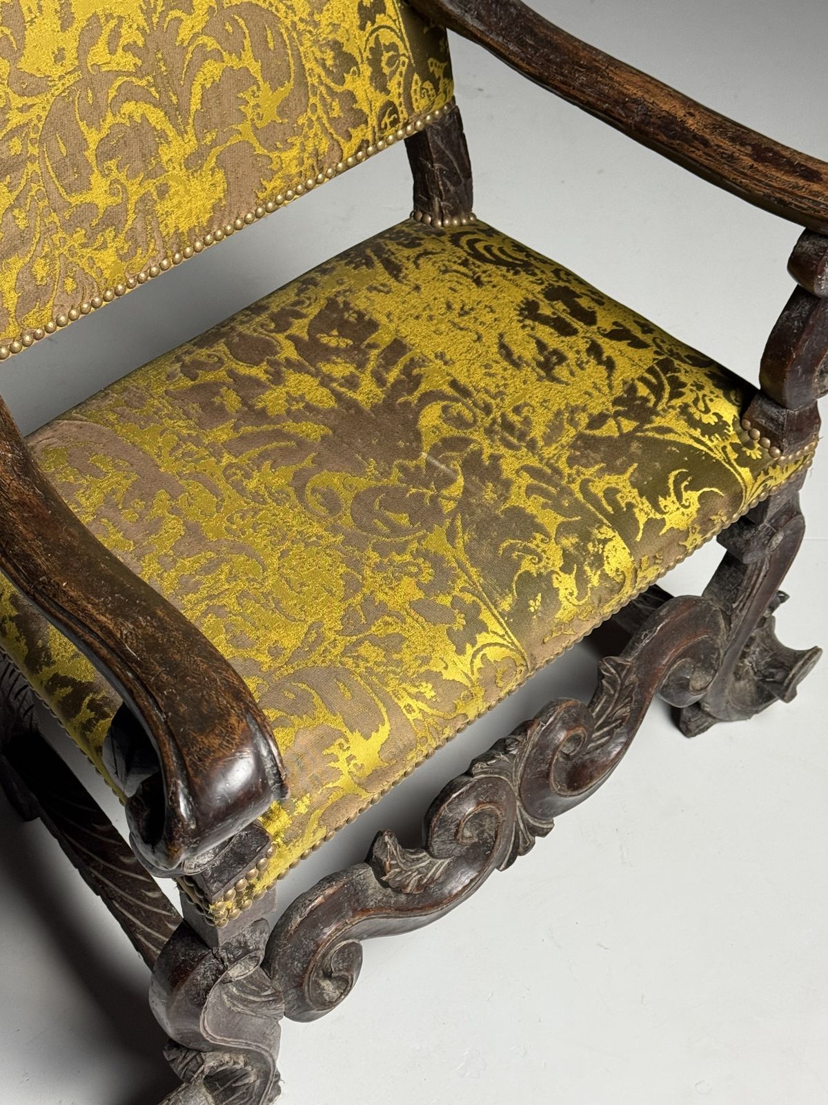 photo vintage Italian Chair, 18th Century, 18th Century And Earlier