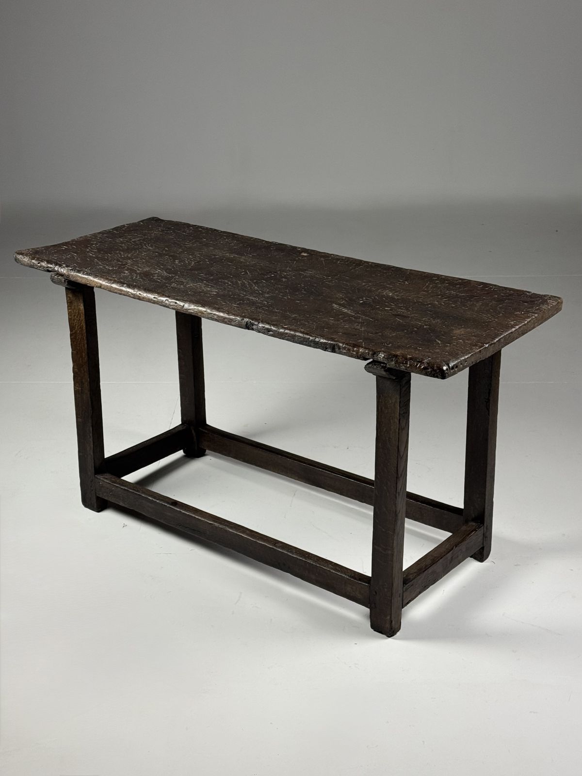 18th Century Oak Side Table, 18th Century And Earlier