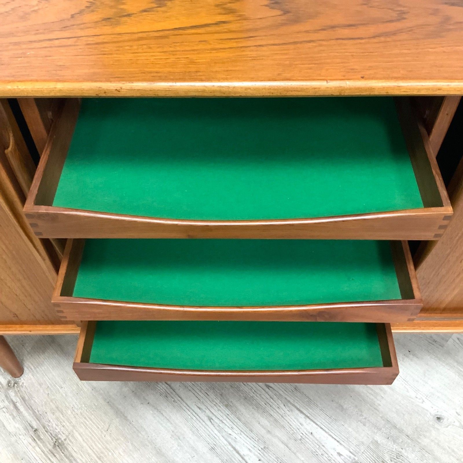 photo vinterior Danish Teak Axel Christensen Sideboard Designed By Gunni Omann For Aco Mobler