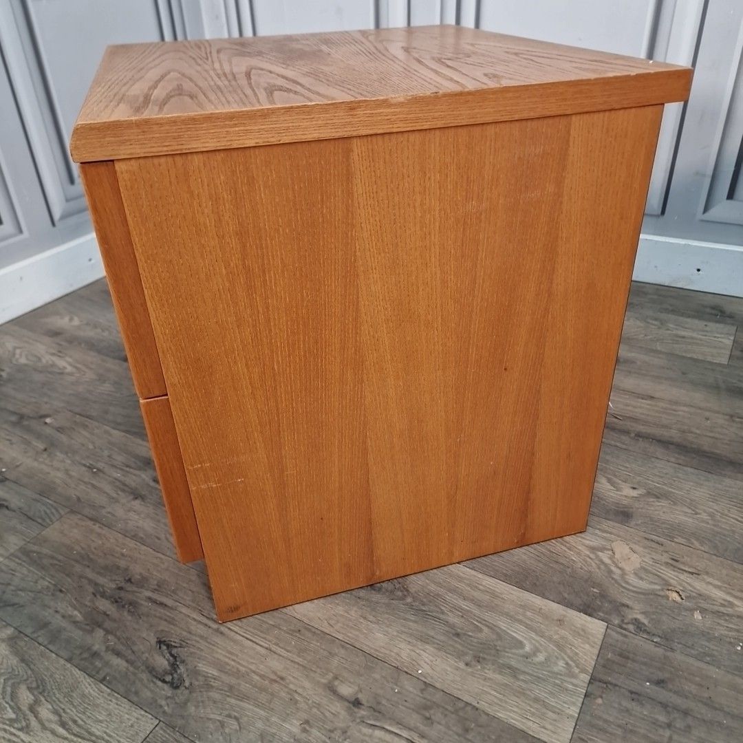 240.0 G Plan Bedside Tables Pair Albany Teak Two Drawer Cabinets Retro Vintage Mcm photo