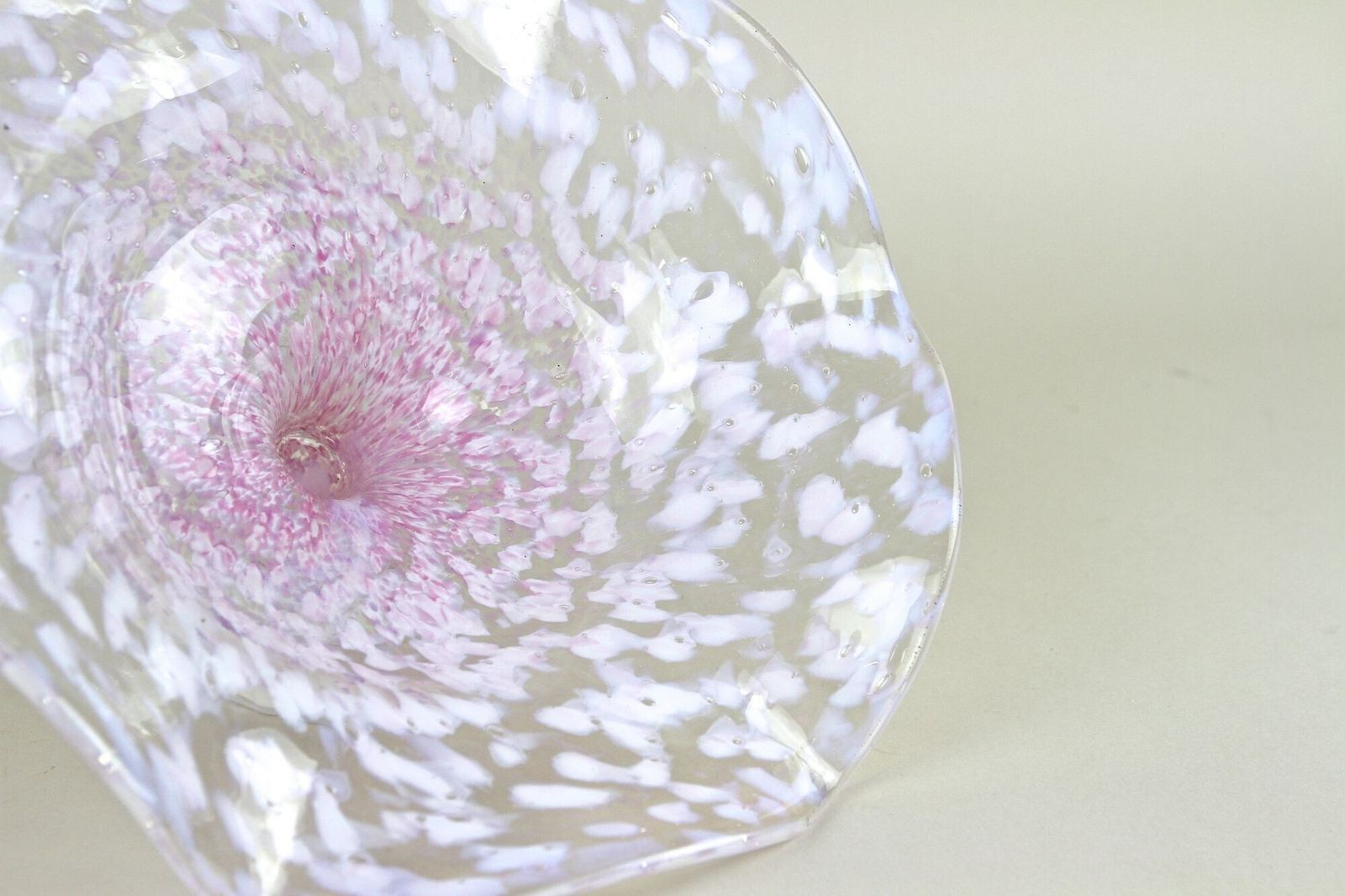 photo buy 20th Century Murano Glass Centerpiece/ Bowl, Mid Century, Italy Ca. 1960