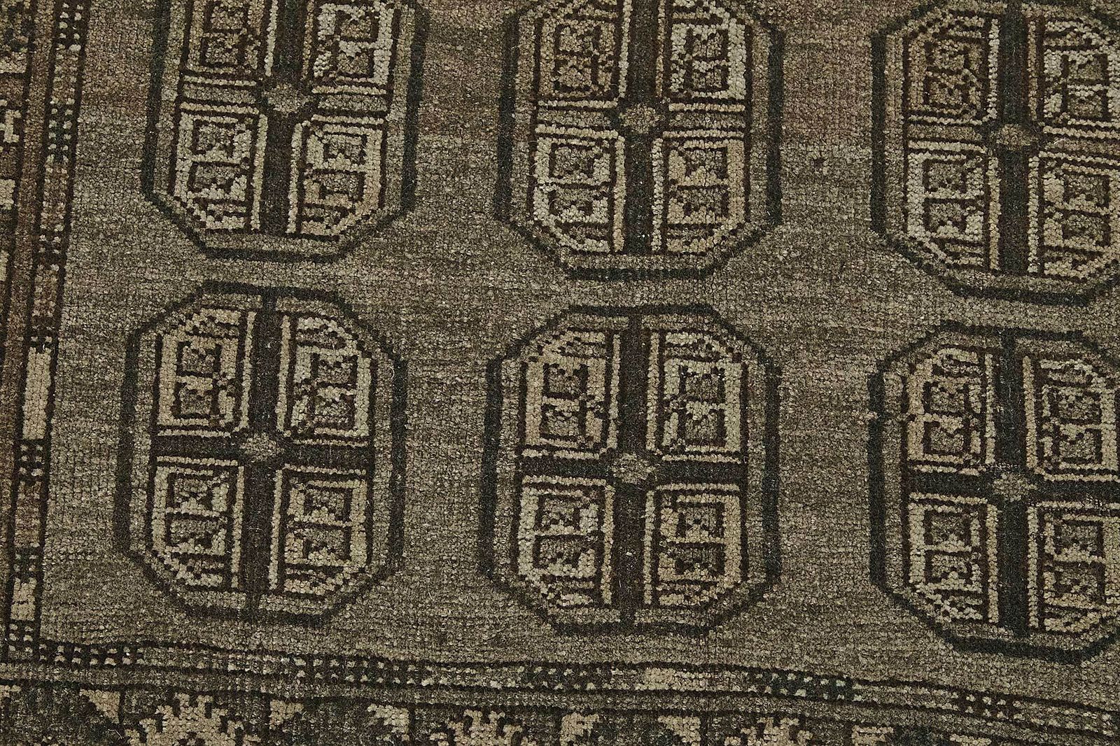photo for sale 3x4 Beige Antique Afghan Ensari Rug   50121