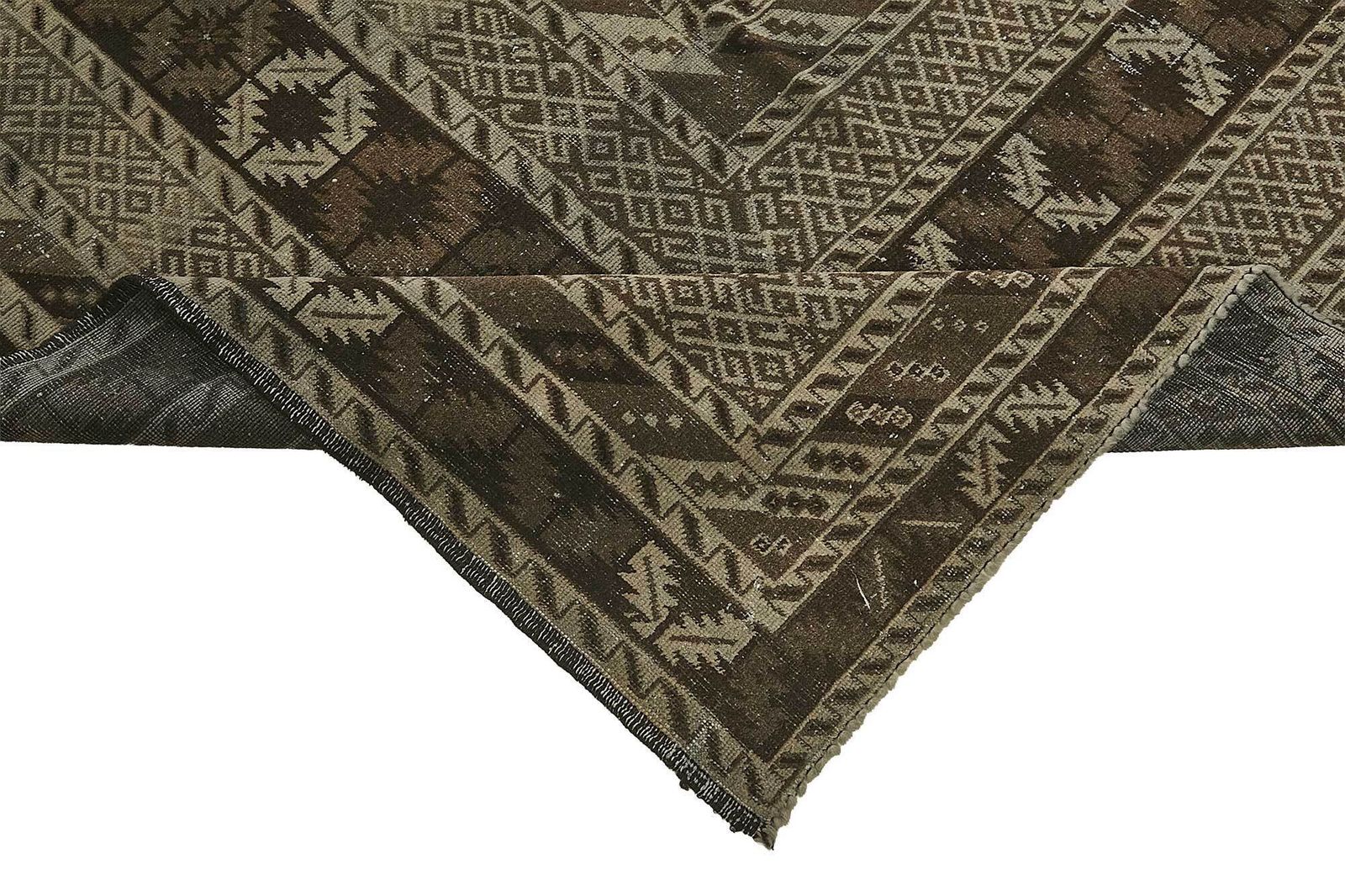 Tapis Ensari Turkmen beige d'époque, 10x13   50132 photo vinterior
