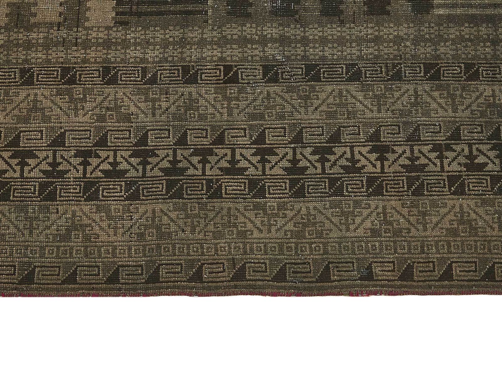 6x10 Beige Antique Afghan Mauri Rug   50135 photo vintage