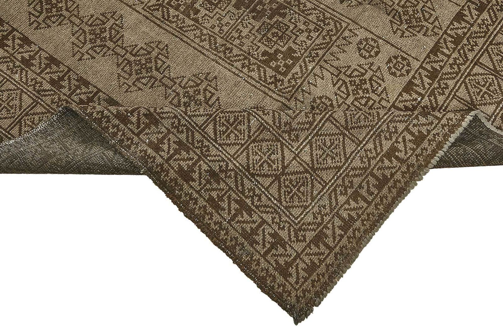 Tapis afghan Kunduz d'époque, beige, 6x10 - 50136 photo vinterior