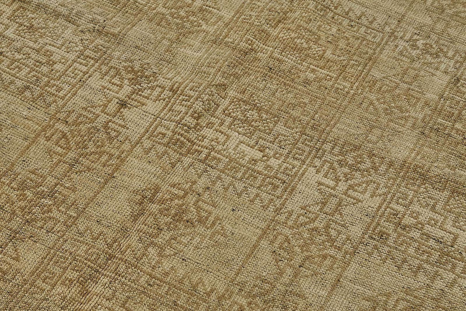 Tapis afghan Kunduz d'époque, beige, 170 x 250 cm - 50138 photo 2045.0