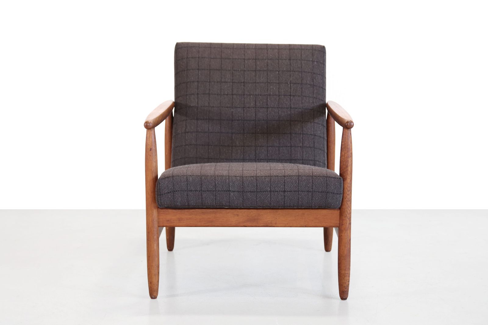Oak Armchair By Ejvind Johansson For Fdb Mobler The J65 Chair