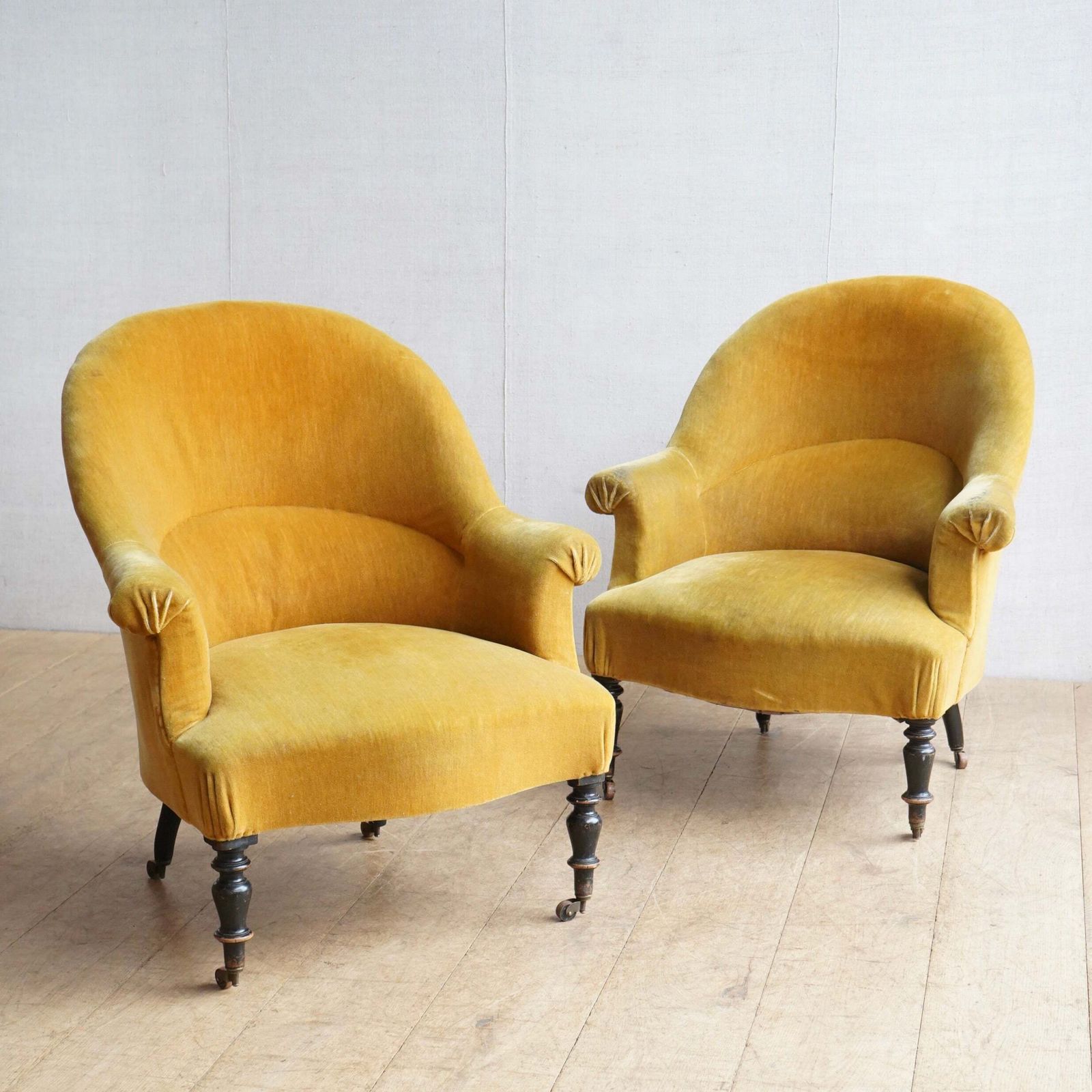 French Mustard Tub Chair photo furniture