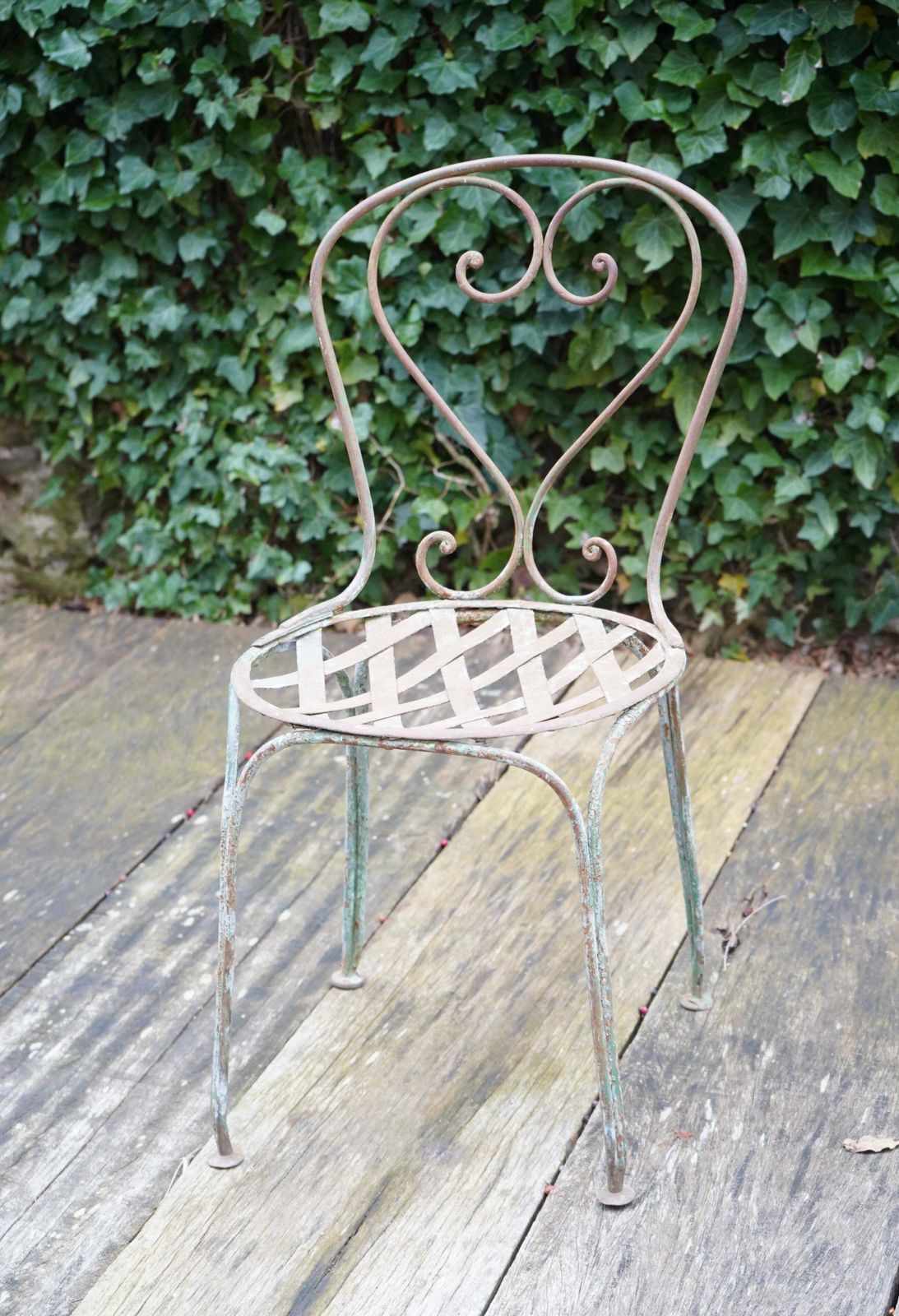 Lattice Garden Chair, 1800s