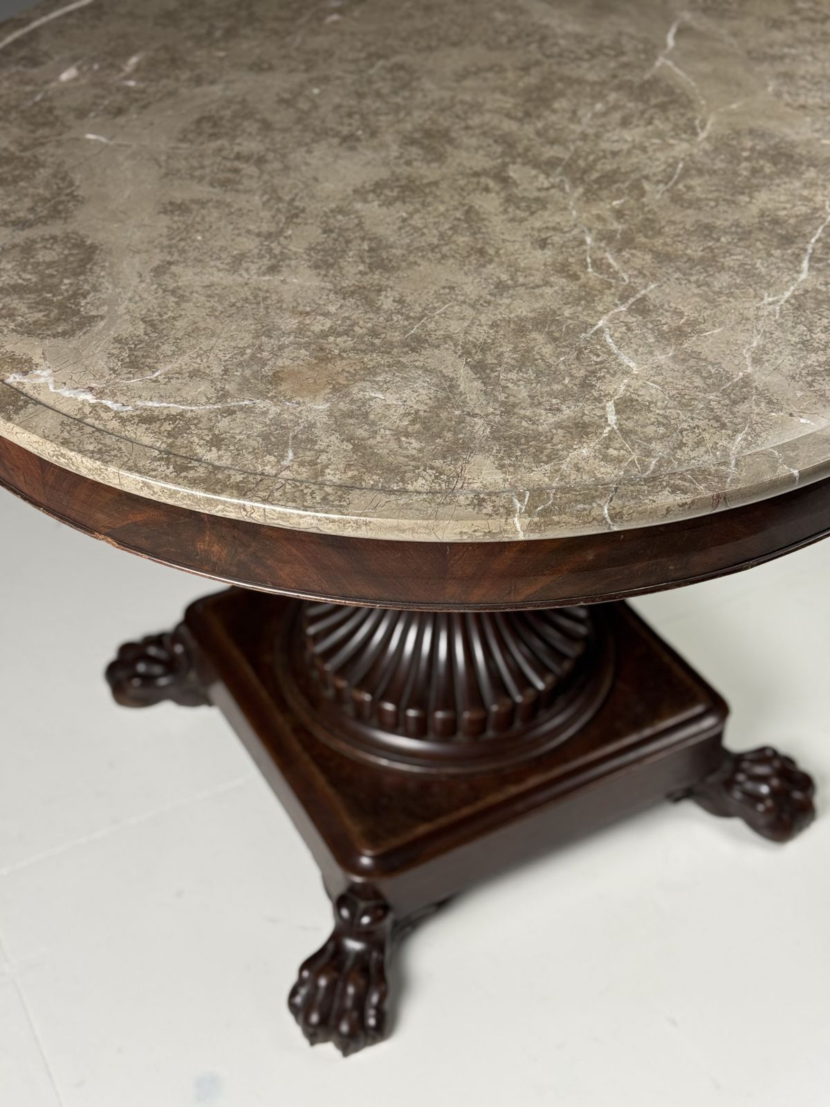 Mahogany Center Table 19th Century photo furniture