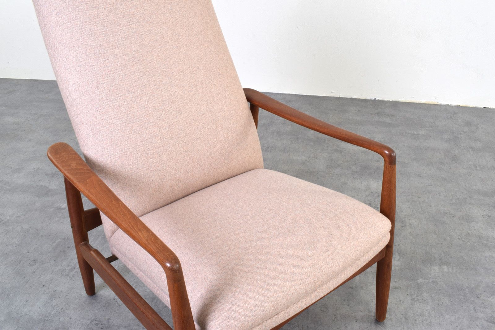 2150.0 Mid Century Danish Teak Lounge Chair By Søren Ladefoged For Sl Møbler, 1960s. photo