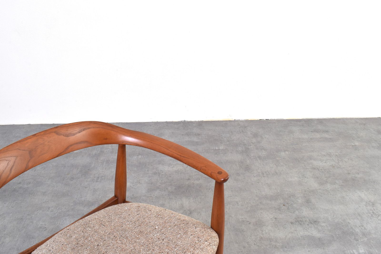 photo for sale Mid Century Danish Armchair By Illum Wikkelsø For Niels Eilersen, 1960s