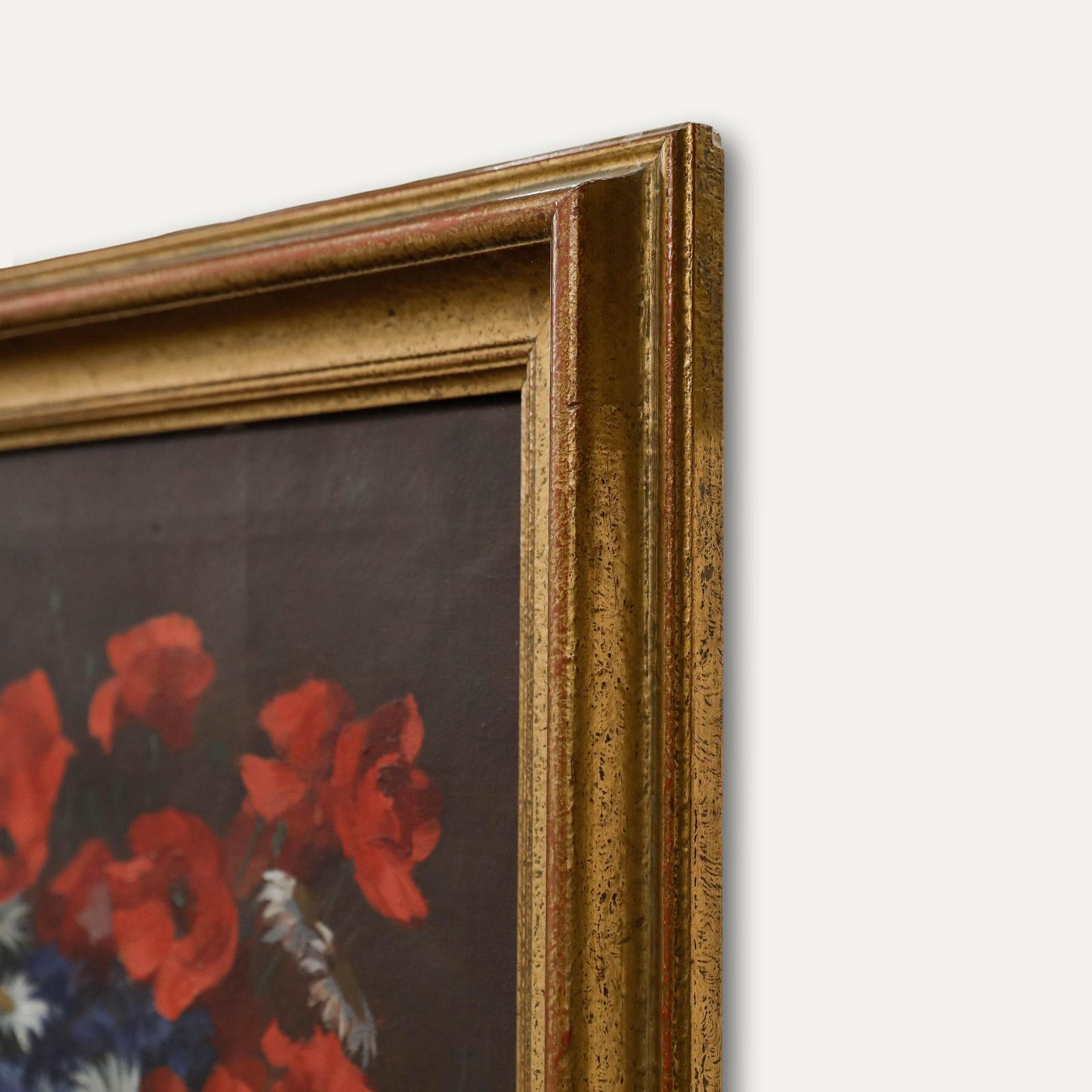 Robert Zartmann (1874 1954) Mid 20th Century Oil, Poppies And Daisies photo buy