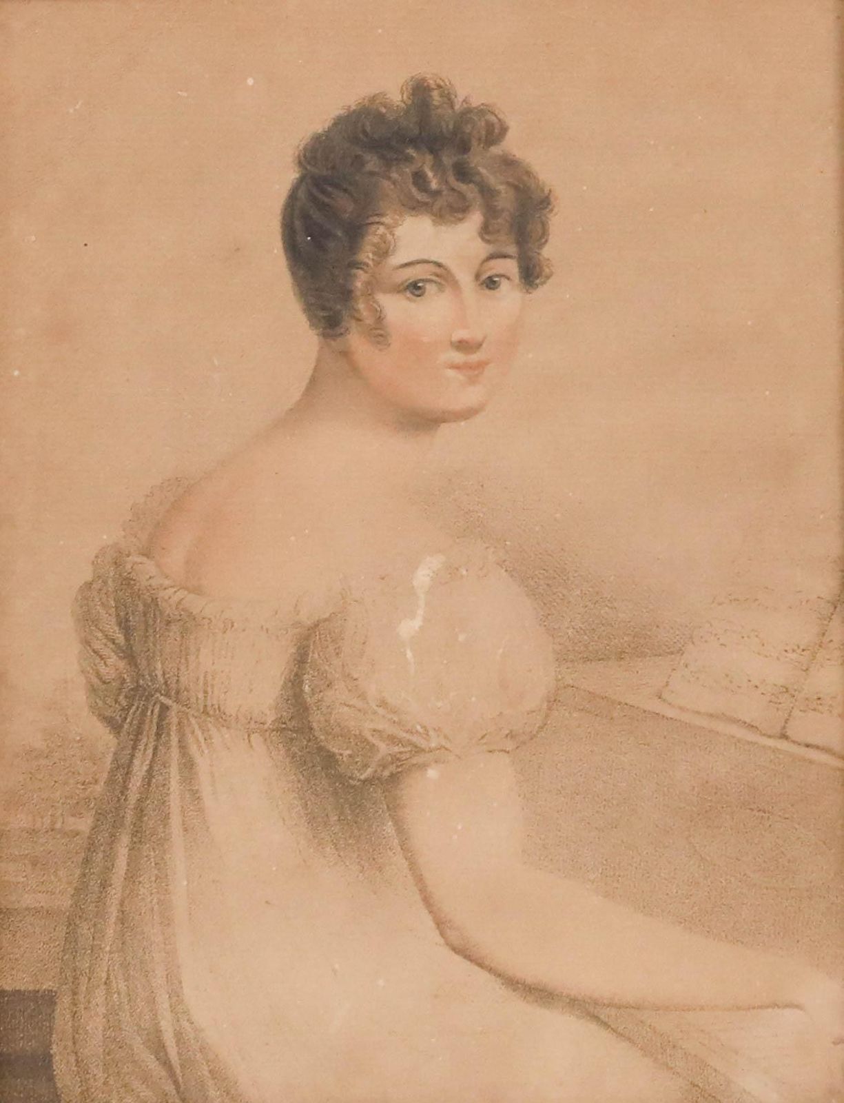 Maile After Barrow Stipple Engraving, Lady Elizabeth Henrietta Conyngham photo furniture