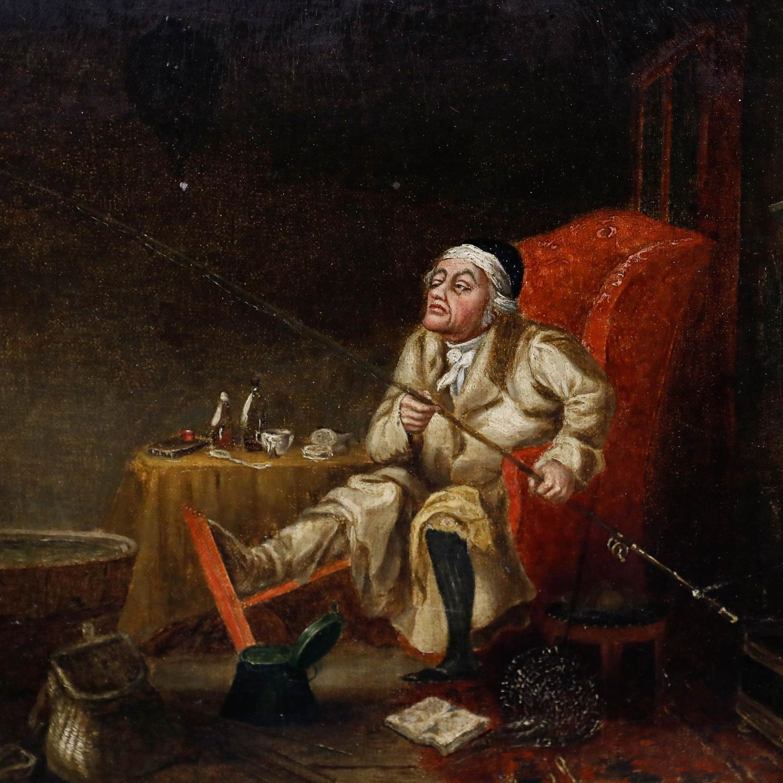 After Theodore Lane (1800 1828) 19th Century Oil, Enthusiast photo Art