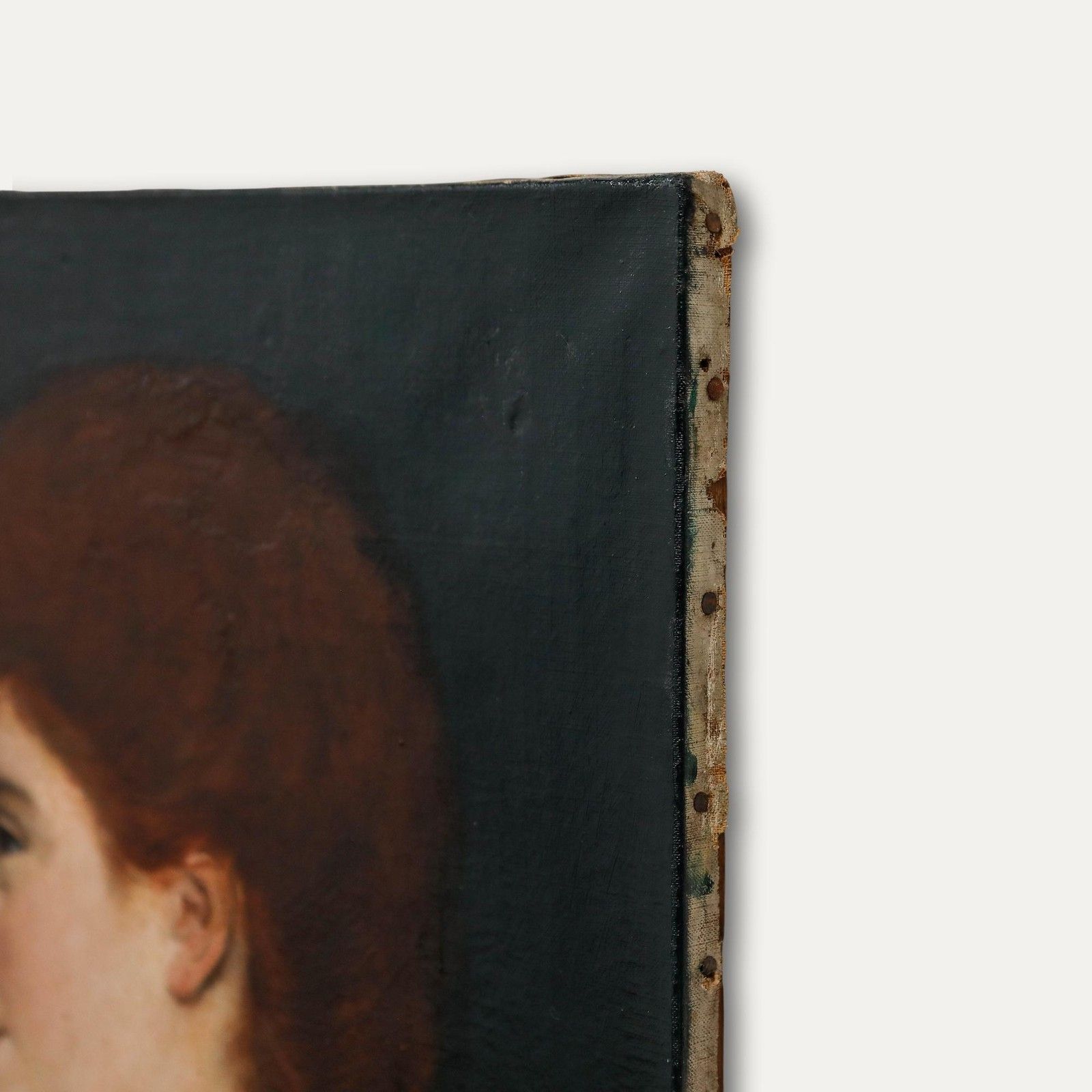 Late 19th Century Oil Portrait Of A Lady photo buy