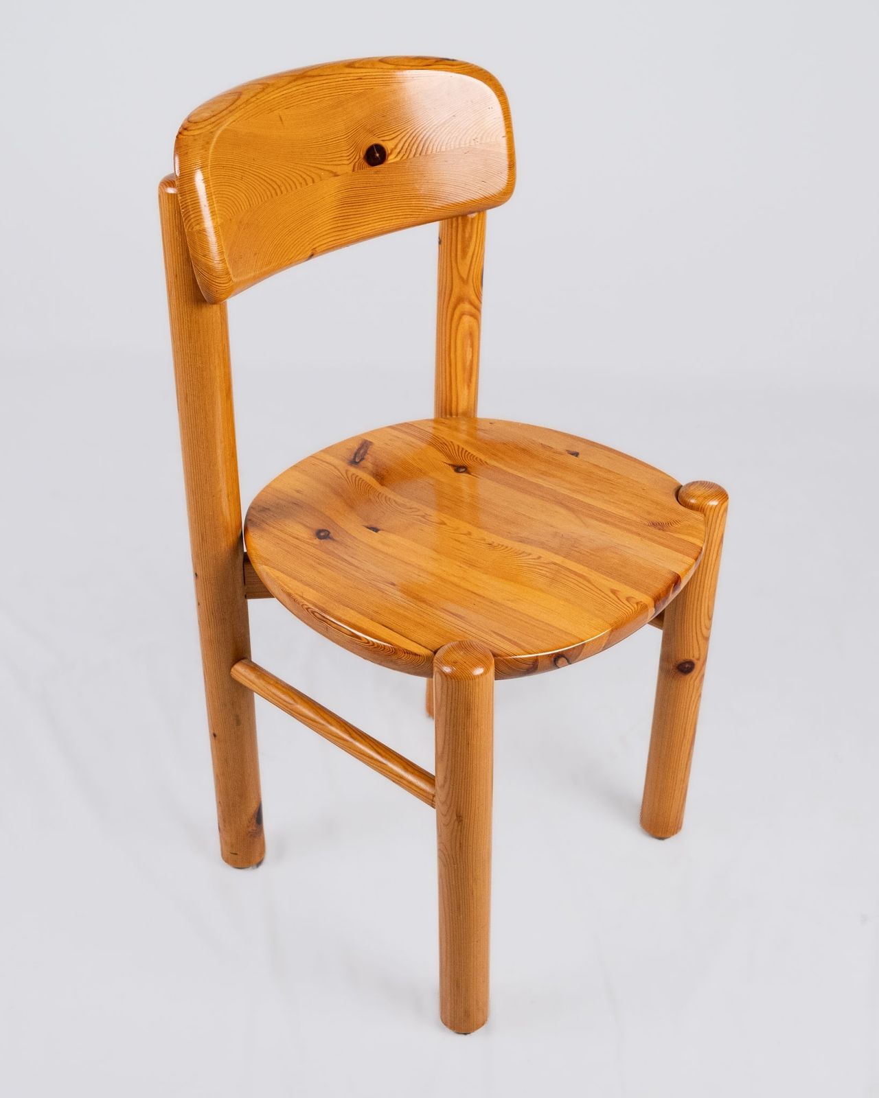 Set Of 4 Pine Chairs By Rainer Daumiller, Denmark, 1970s photo buy