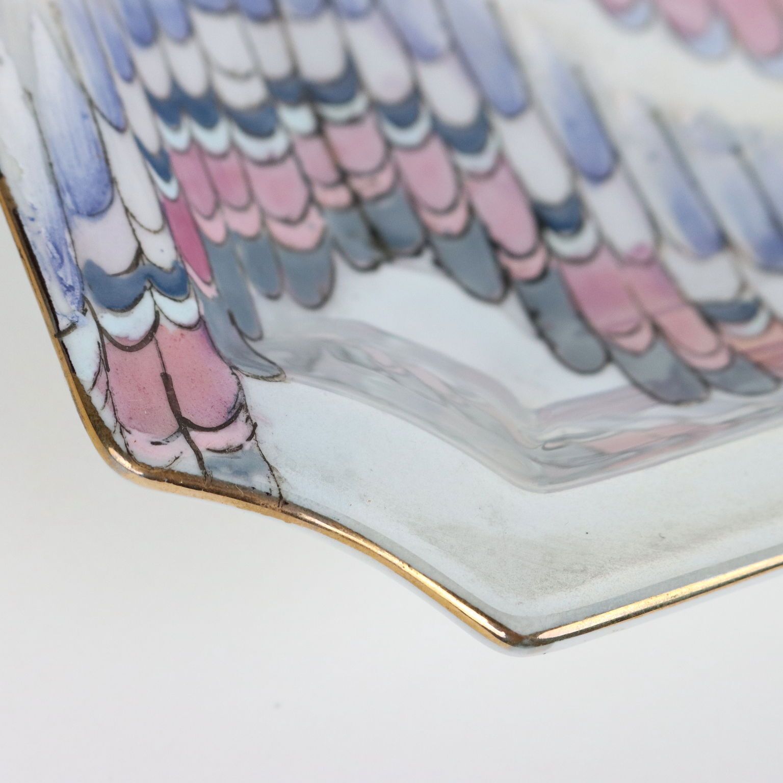 Vintage Plate From The 1990s Decorated Ceramic Objects photo Home Fixtures