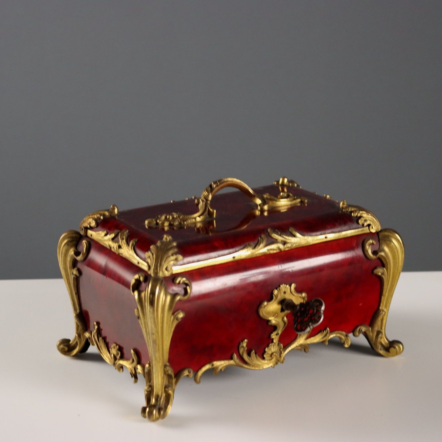Antique Jewelry Casket Napoleon III France XIX XX Century