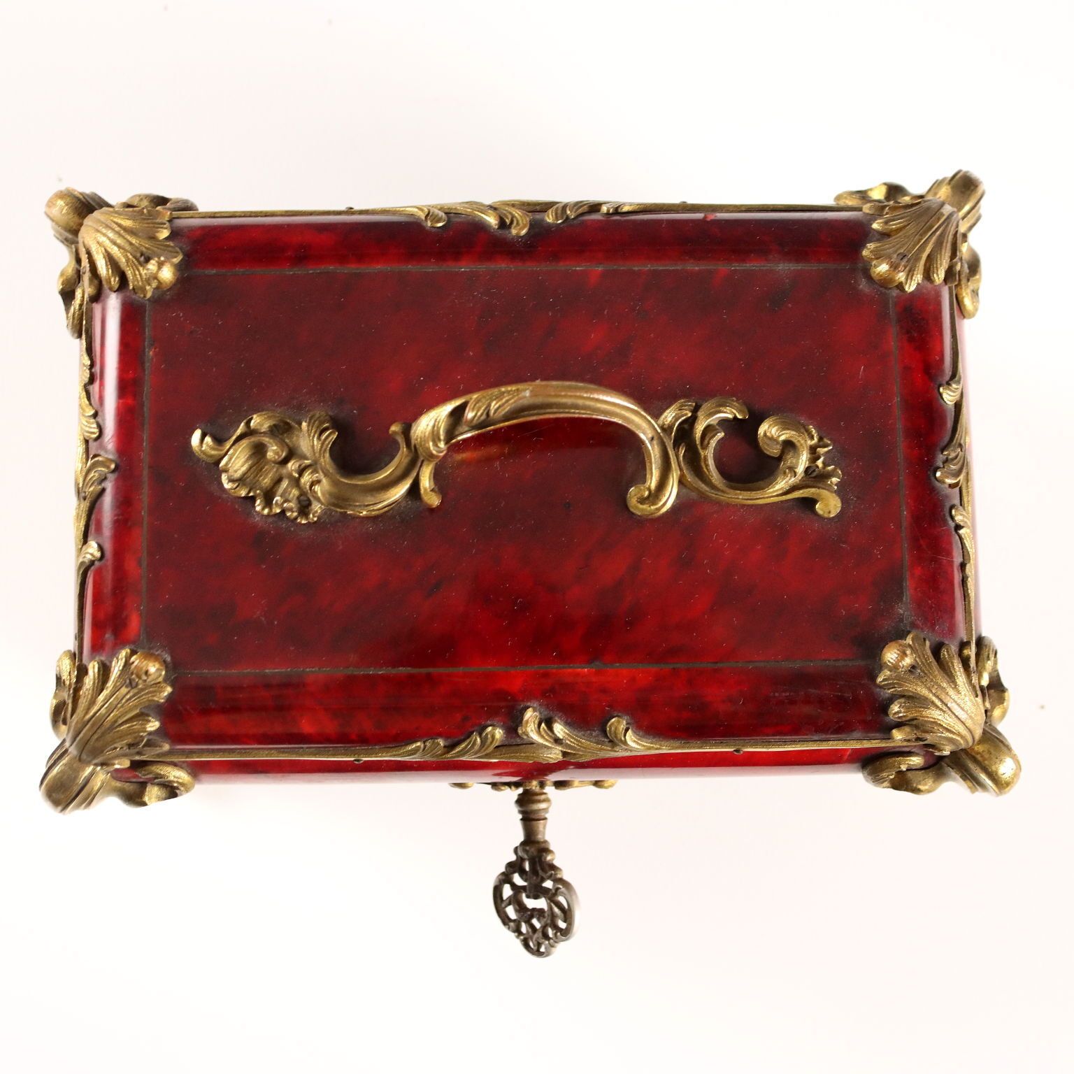 Antique Jewelry Casket Napoleon III France XIX XX Century photo 950.0