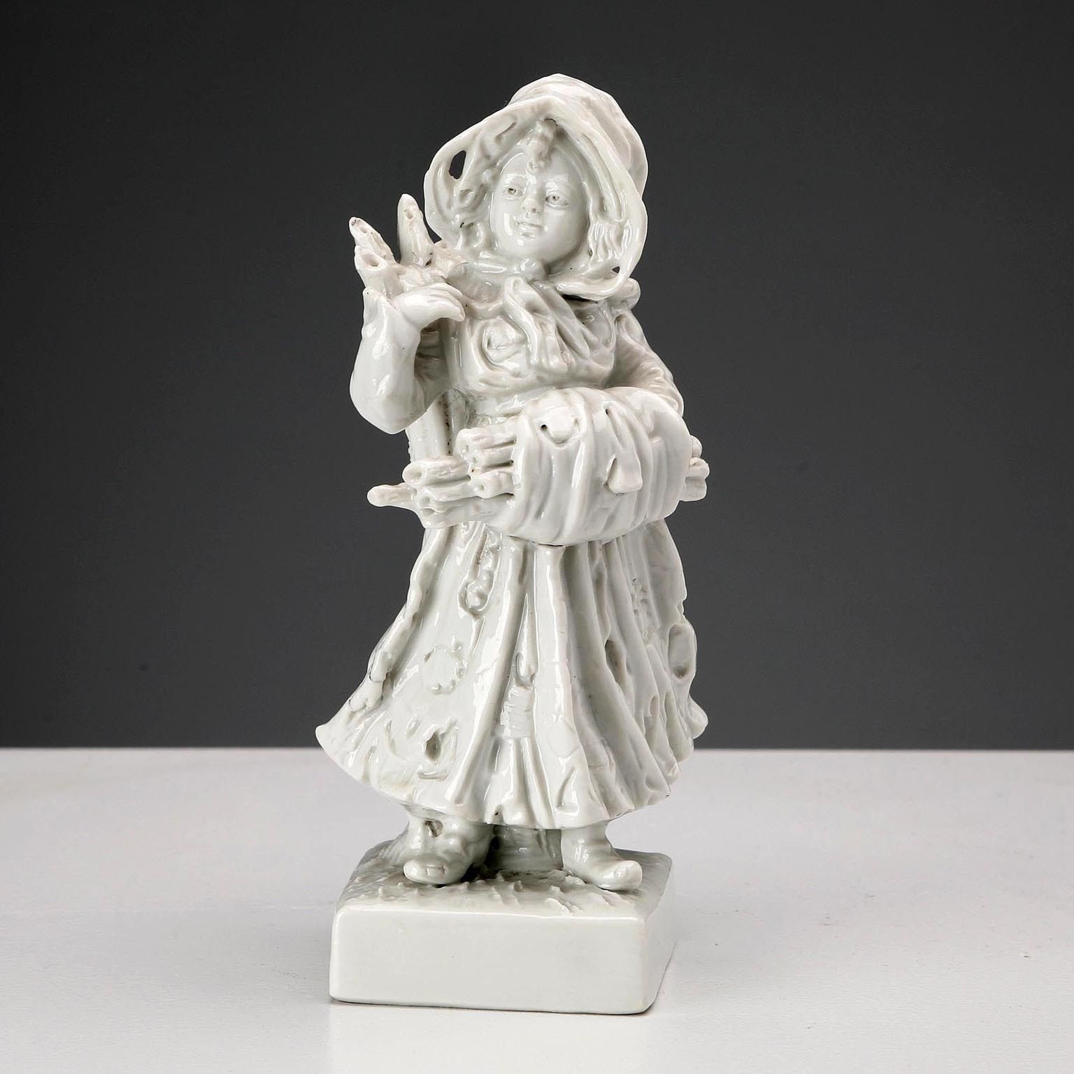 Antique Porcelain Figurine Capodimonte Italy XIX Century photo Home Decor
