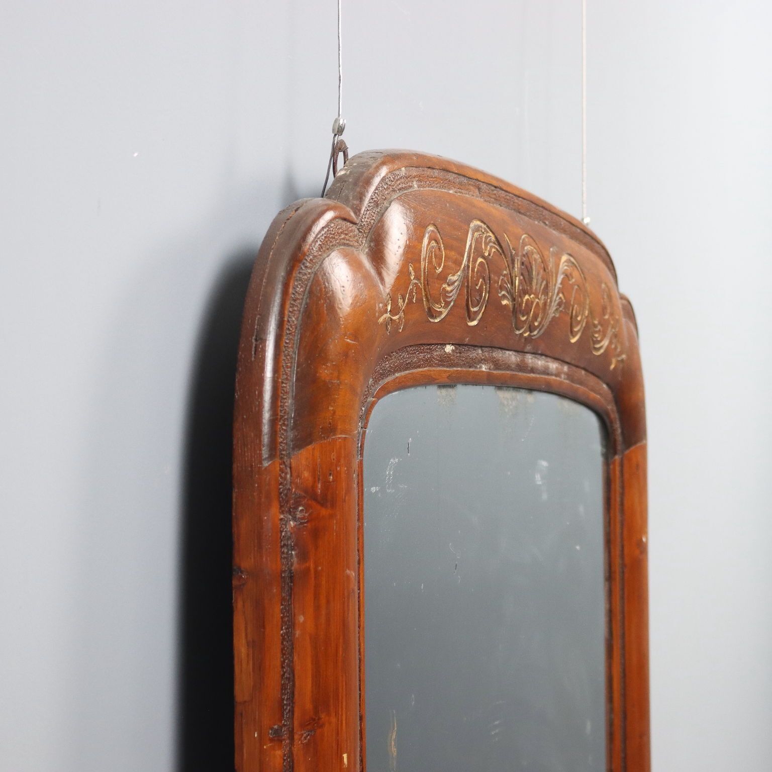 photo furniture Miroir de table en peuplier et sapin