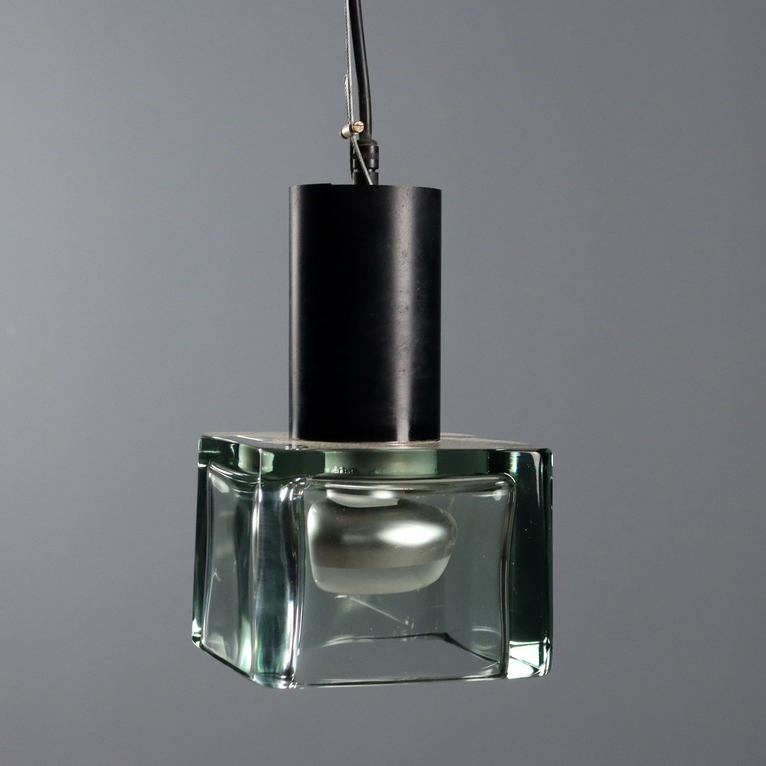 Plafonnier vintage, design Flavio Poli, Italie, années 1960 photo vinterior