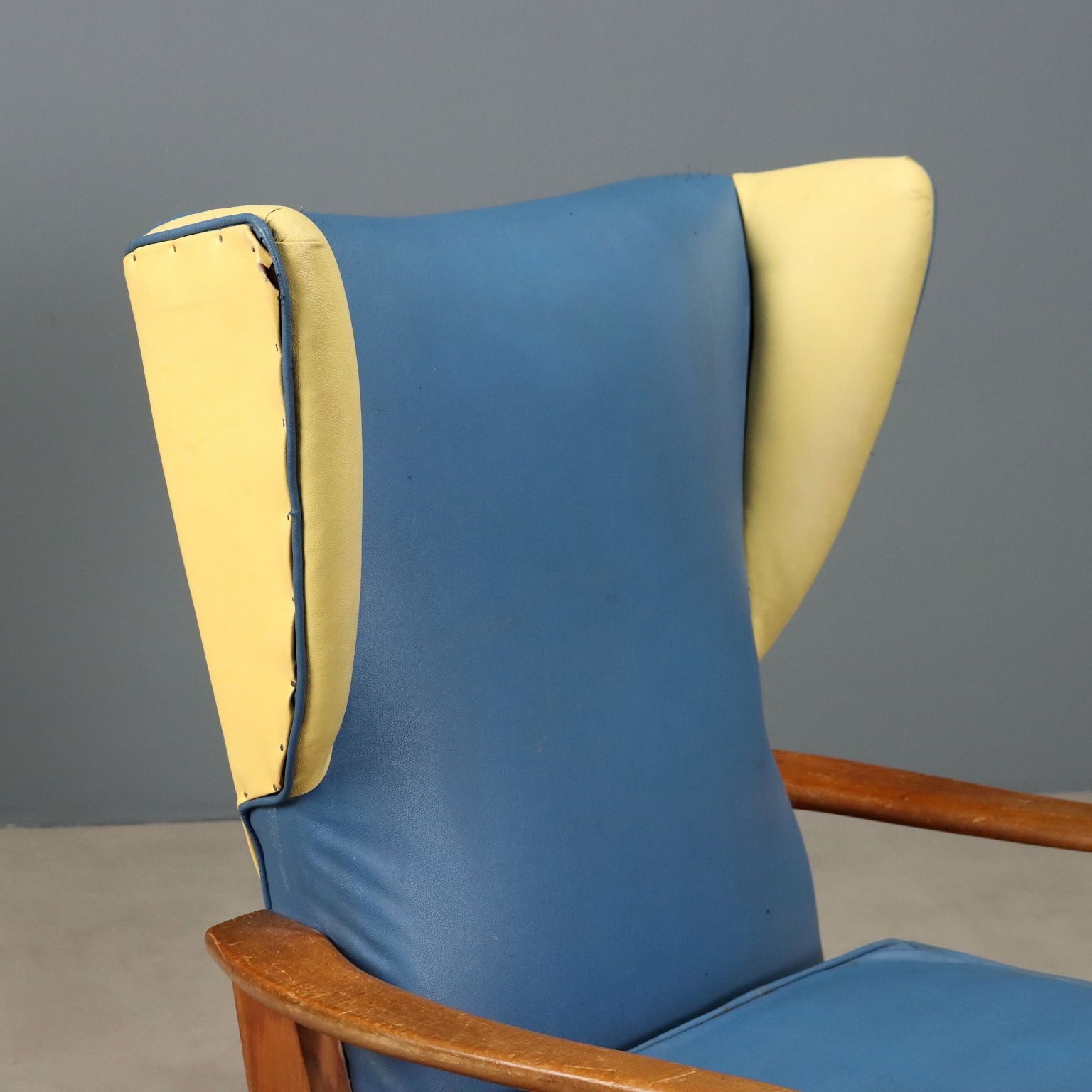 Vintage Reclining Chair Camerani Camea Design R. Franchi Italy 1950s photo vinterior