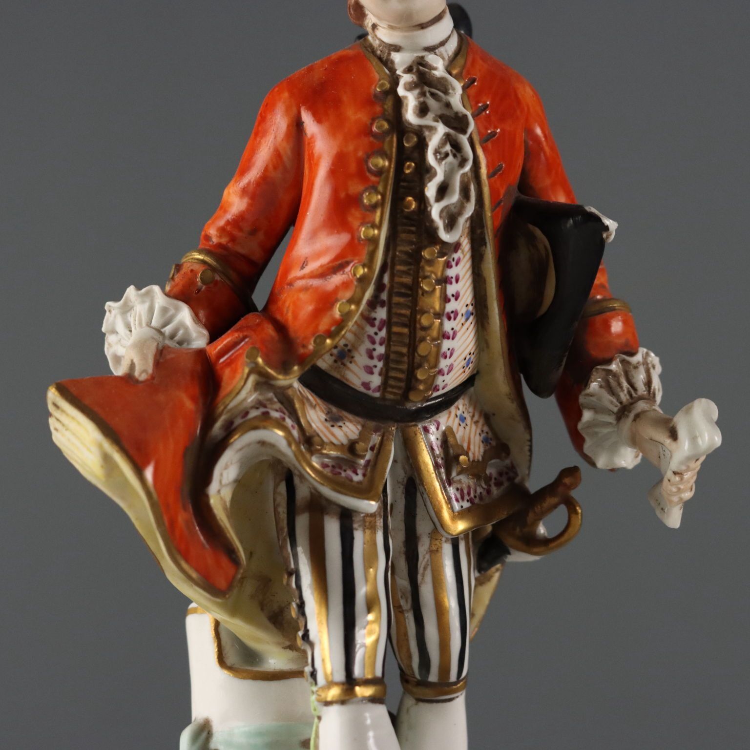 Art Antique Figurines Rudolstadt Porcelain Germany XIX Century photo