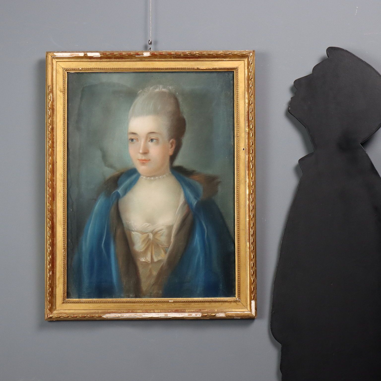 Antique Painting Portrait Of Marie Antoinette Of Habsburg Lorraine photo furniture