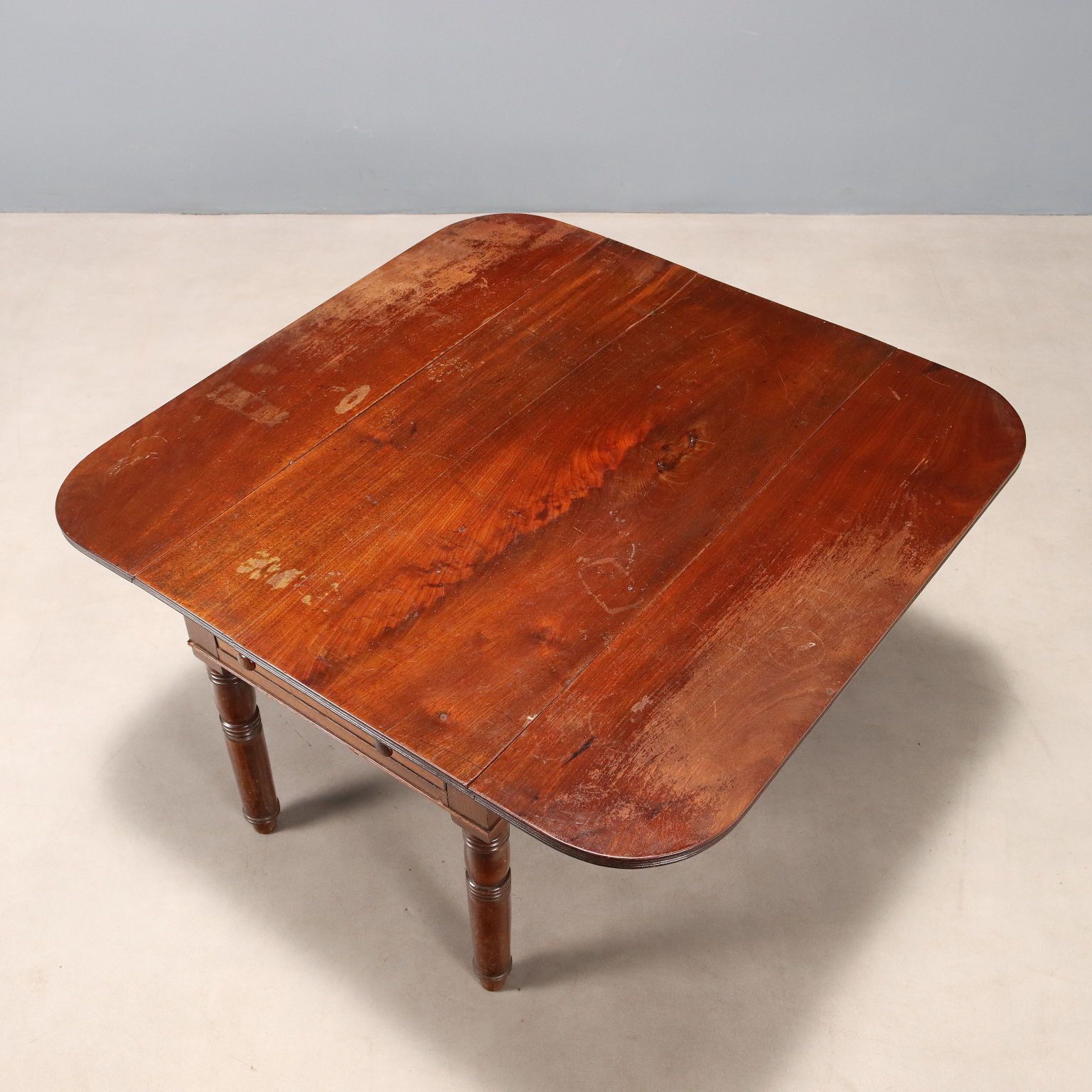 Antique Side Table Mahogany England XIX Century photo vintage