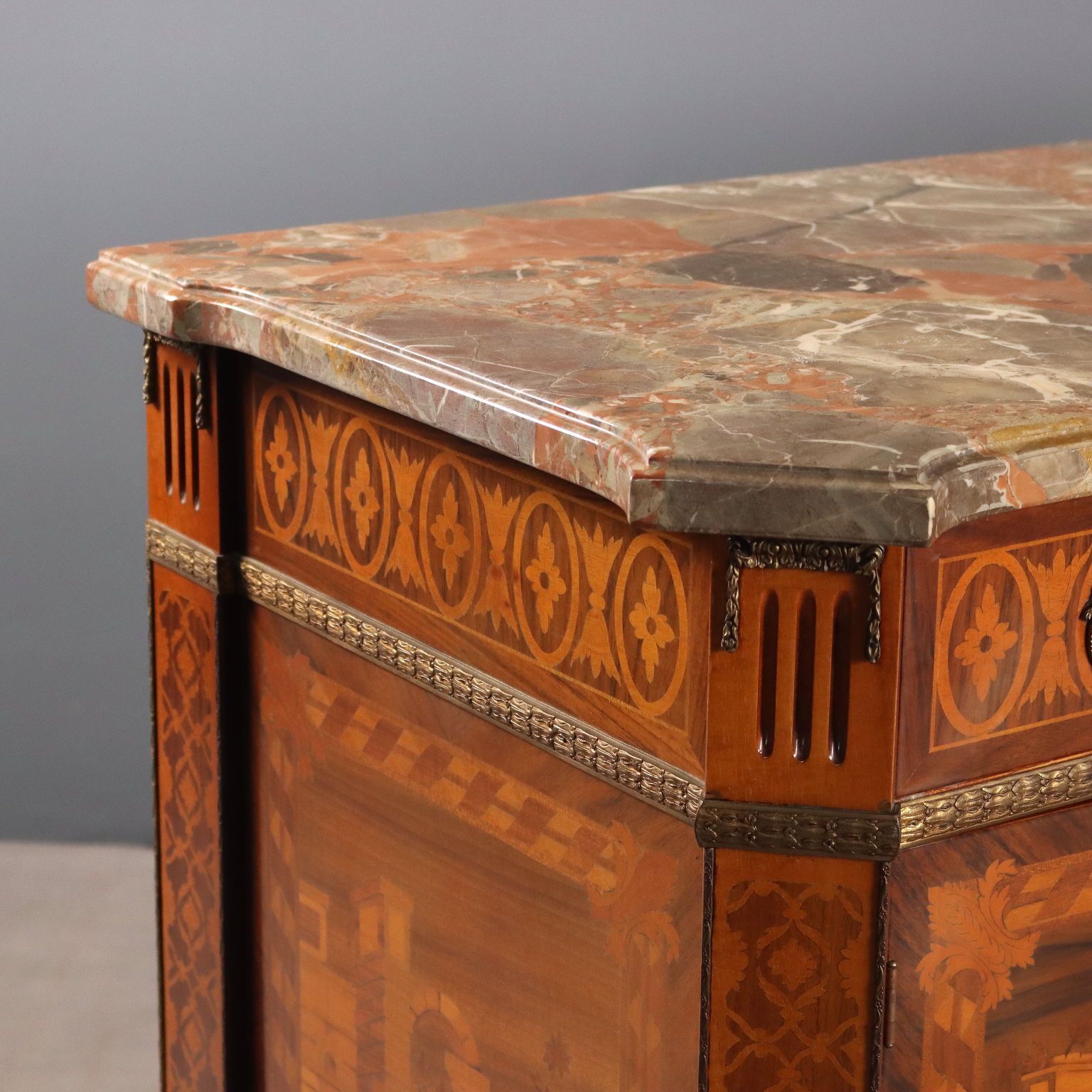Antique Chest Of Drawers Napoleon III Various Woods Italy XX Century photo 1500.0