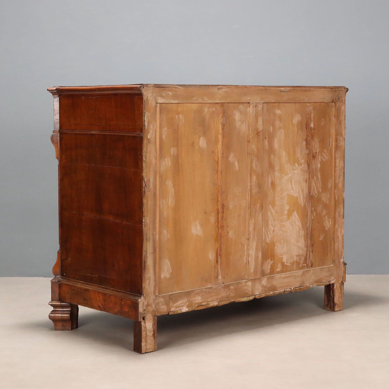 Furniture Antique Chest Of Drawers Umbertino Walnut XIX Century photo