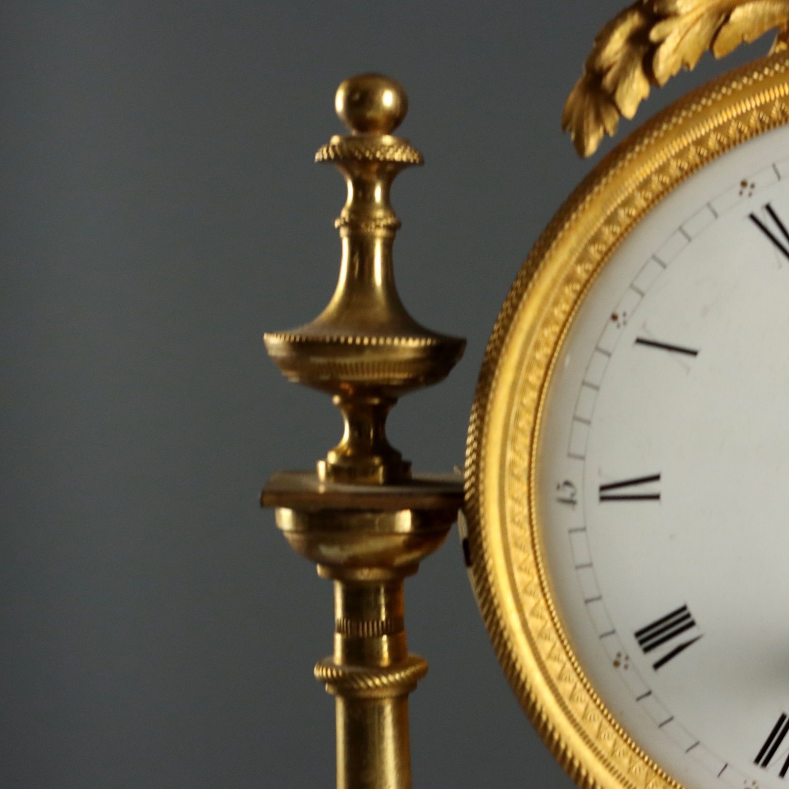 Pendule d'époque Warnier à Paris en bronze, France, XIXe siècle photo vinterior