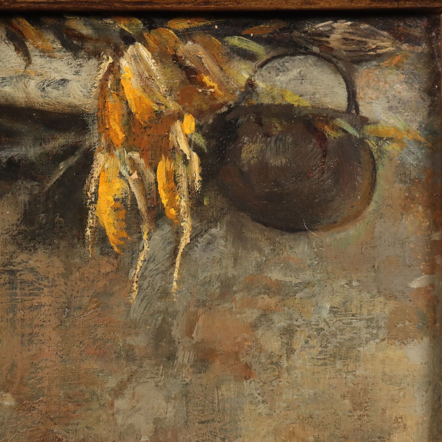 Modern schilderij gesigneerd Cesare Laurenti, Het meisje en de schapen photo vinterior
