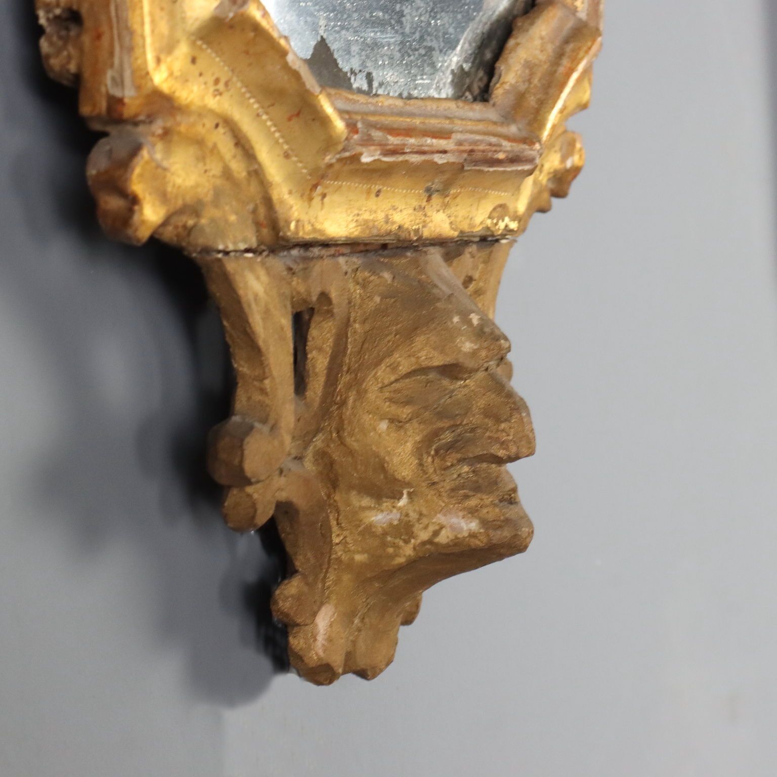 Woonaccessoires Antieke spiegels, gesneden en verguld hout, Frankrijk, 18e eeuw photo