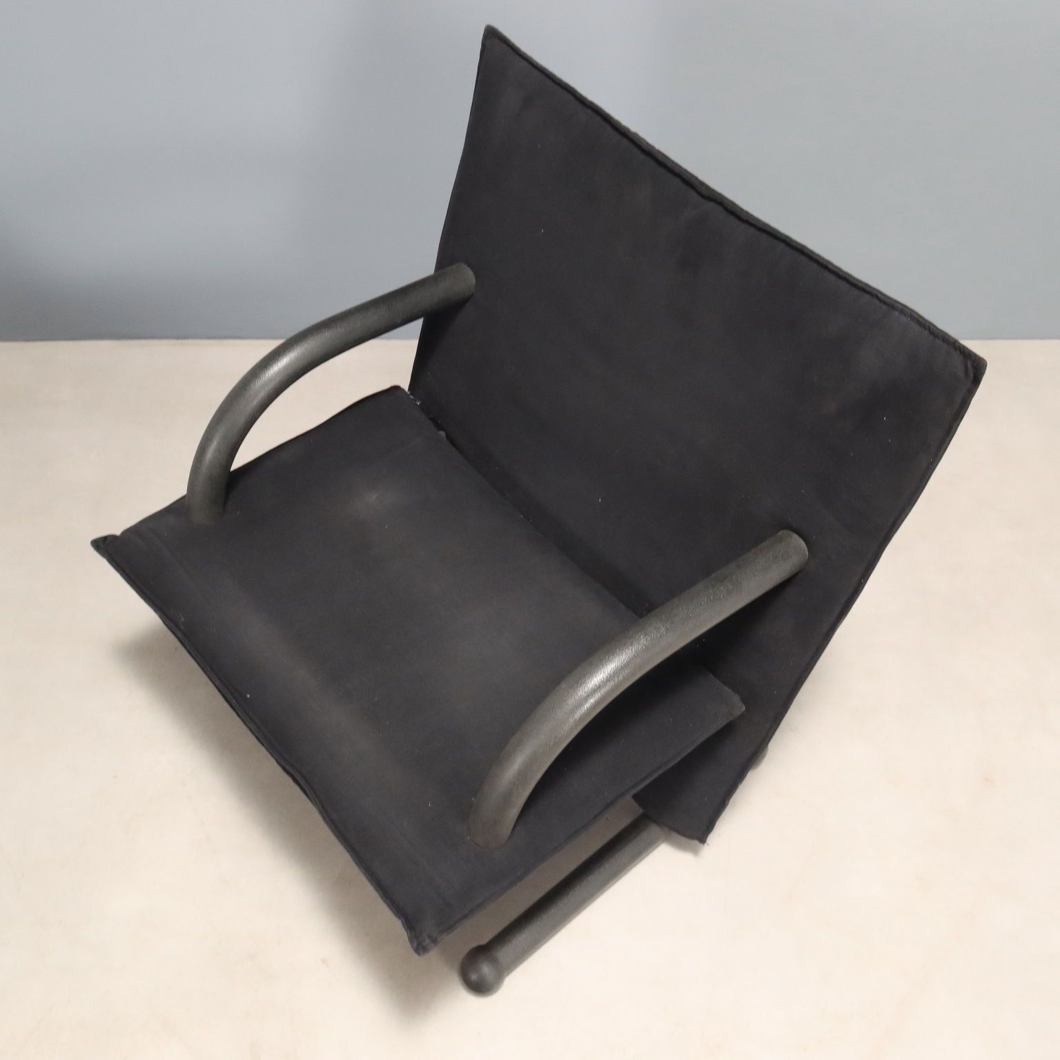 Artflex T Line fauteuils, design Burkhard Vogtherr, leer, Italië, jaren 1980 photo vintage
