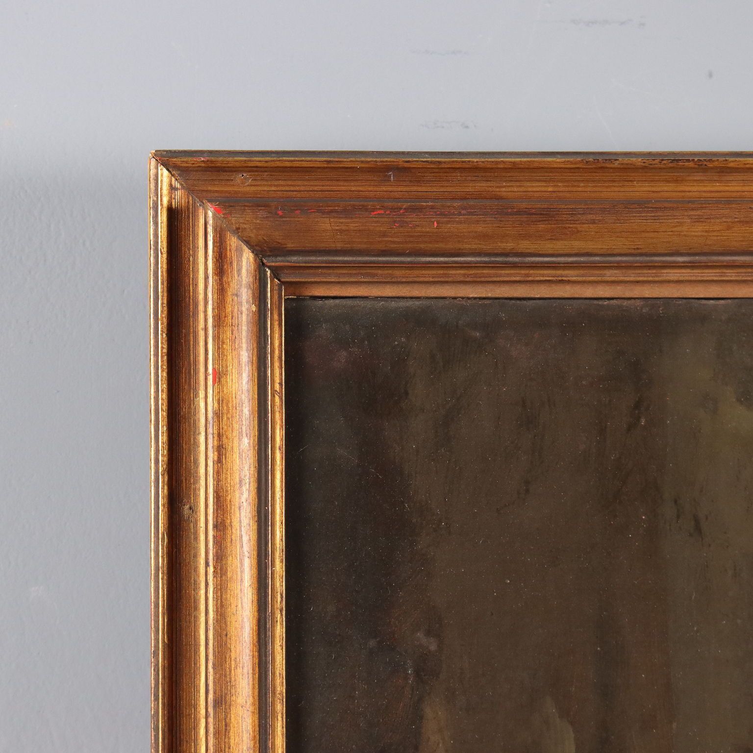 photo furniture Modern Painting Signed Giuseppe Amisani Portrait Of An Officer '900