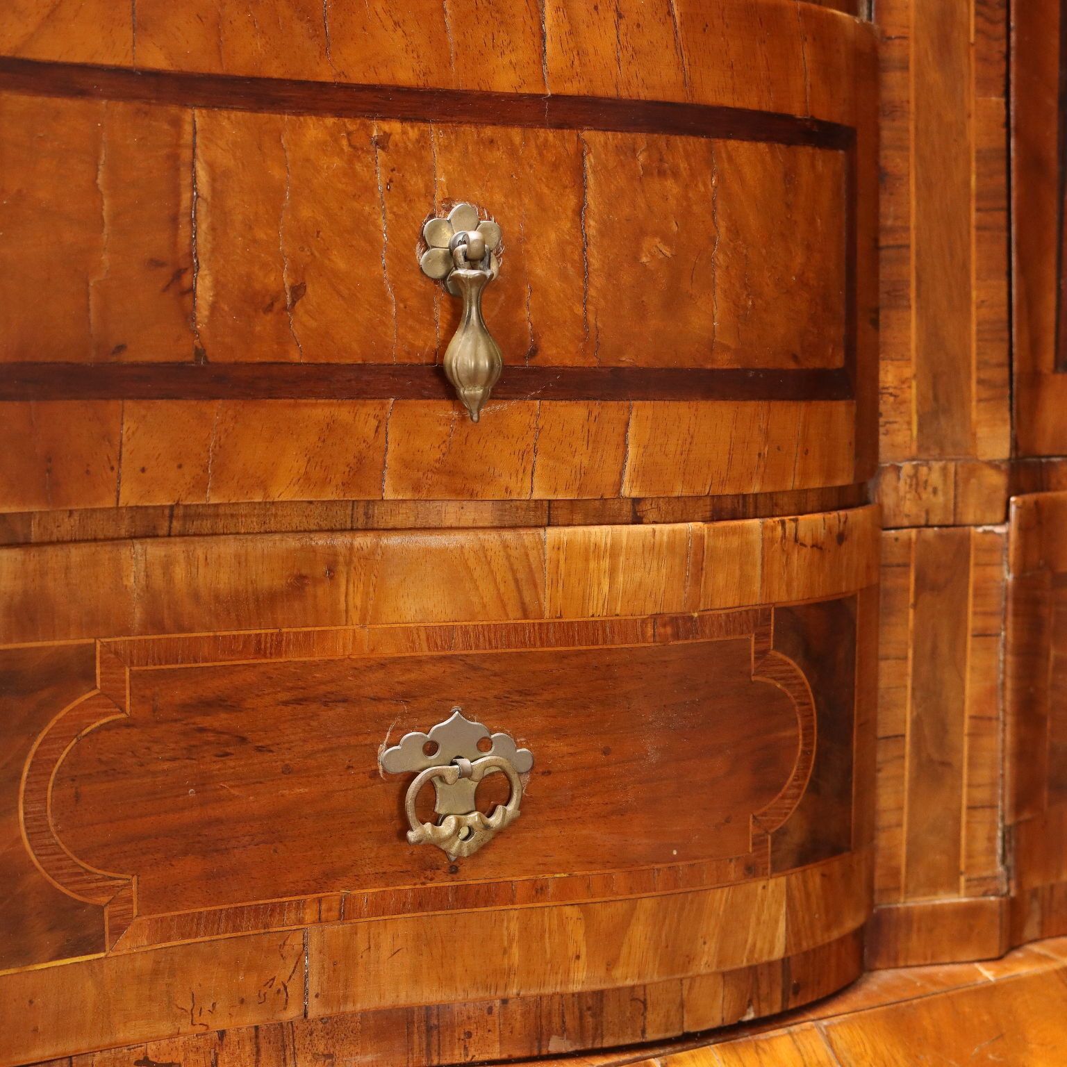 photo furniture Antique Chest Of Drawers Walnut Various Woods XVIII Century