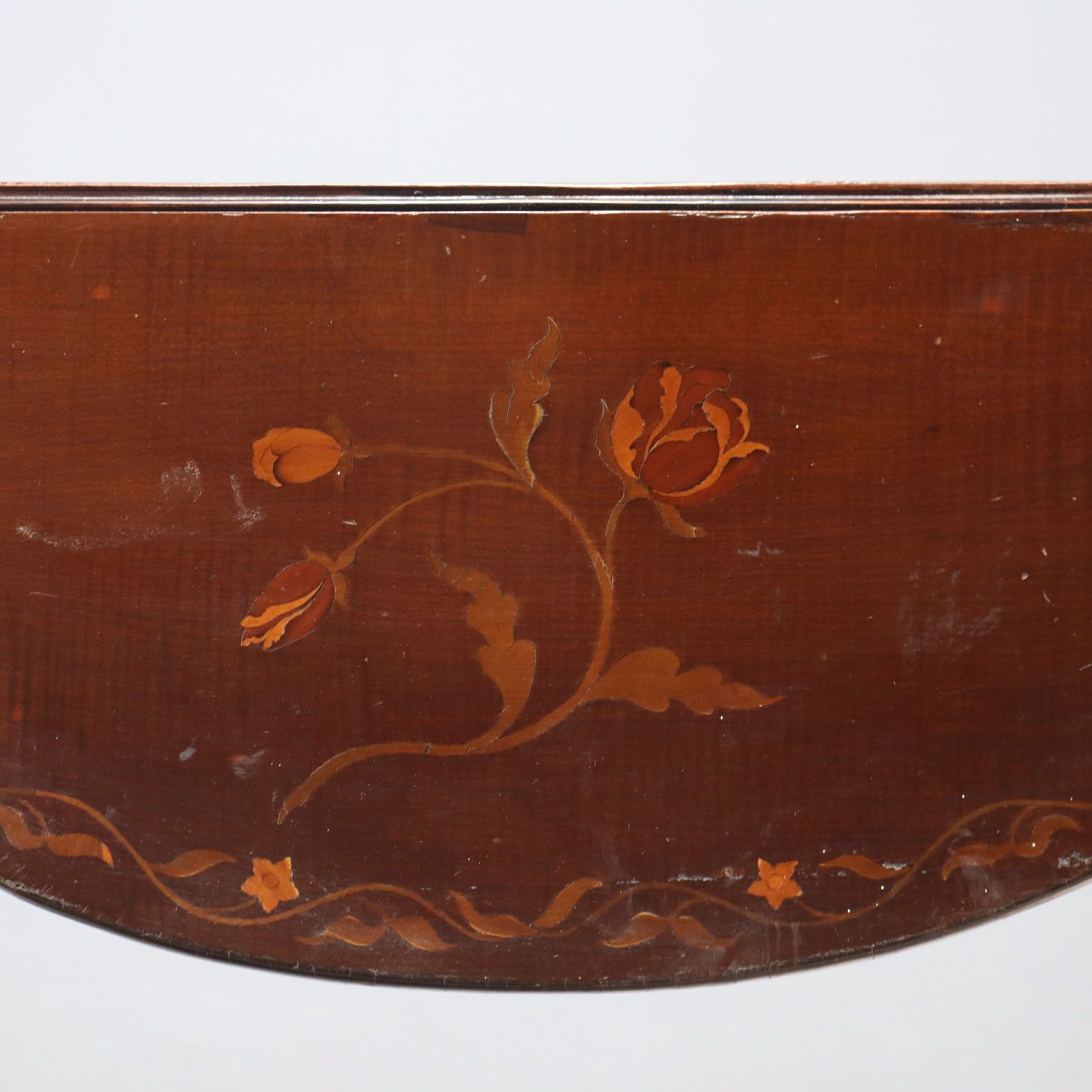 Small Antique Table Mahogany Inlays United Kingdom XIX Century photo buy