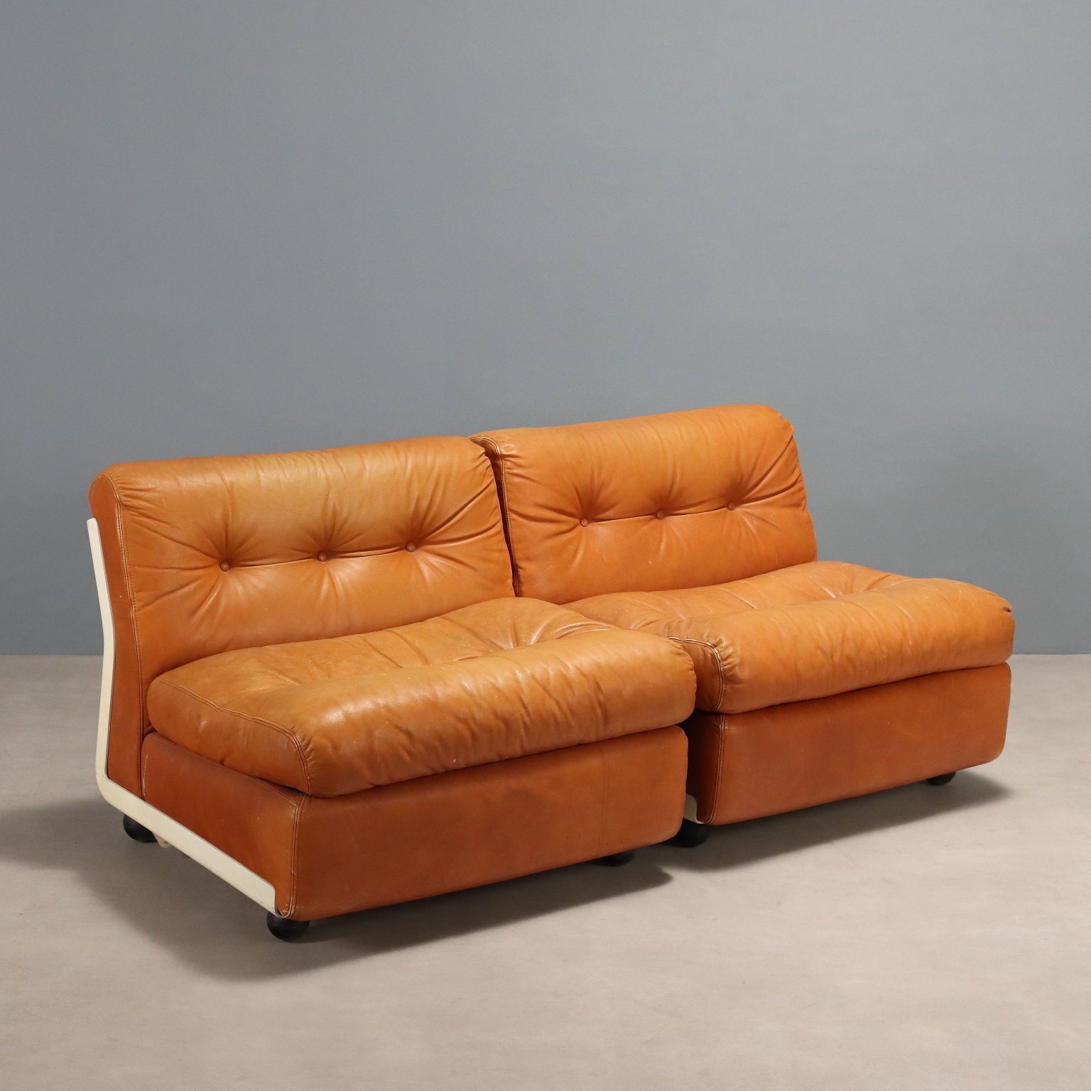 B&B Amanta fauteuils Vintage Design Mario Bellini Italië jaren 1970