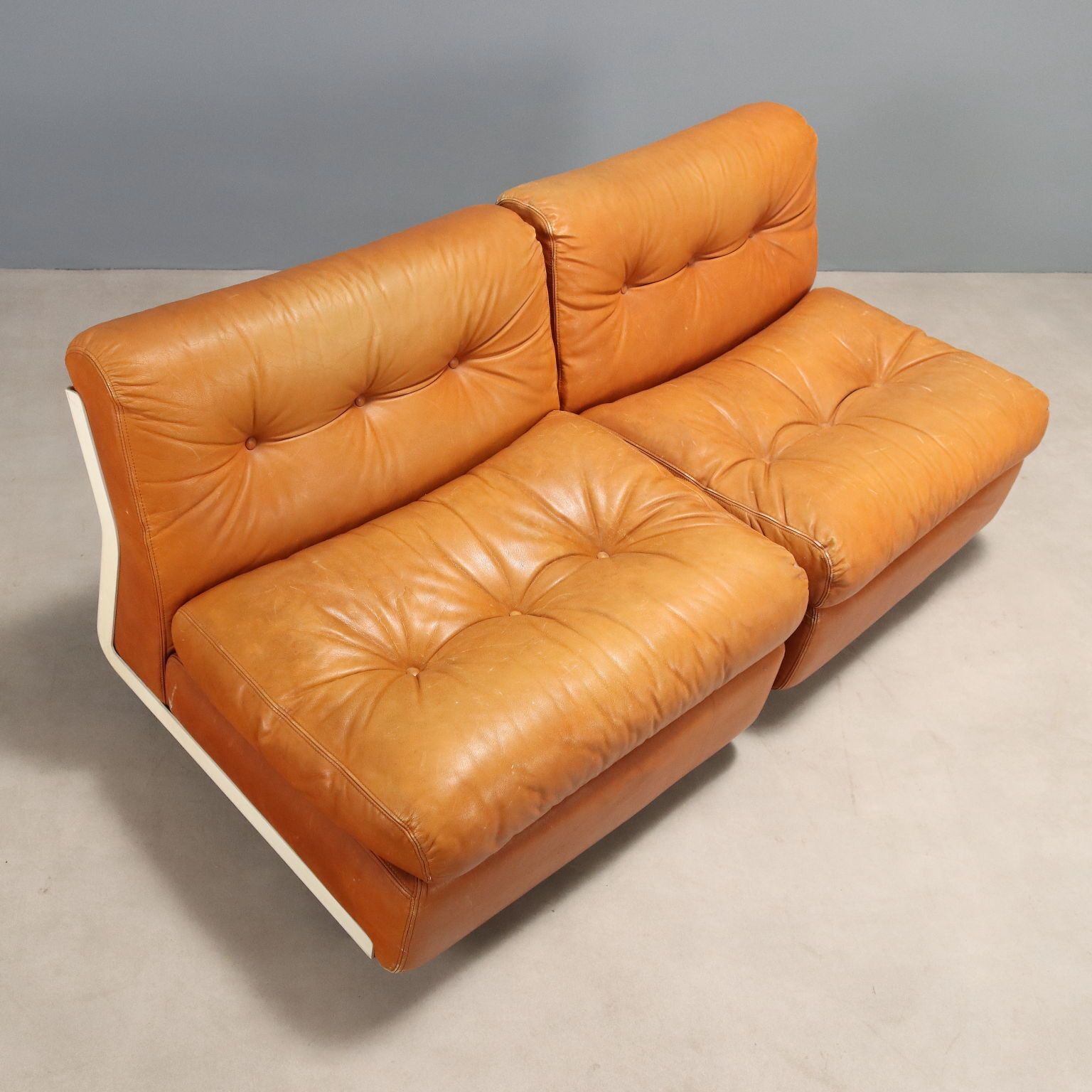 Fauteuils Amanta B&B vintage, par Mario Bellini, Italie, années 1970 photo vinterior