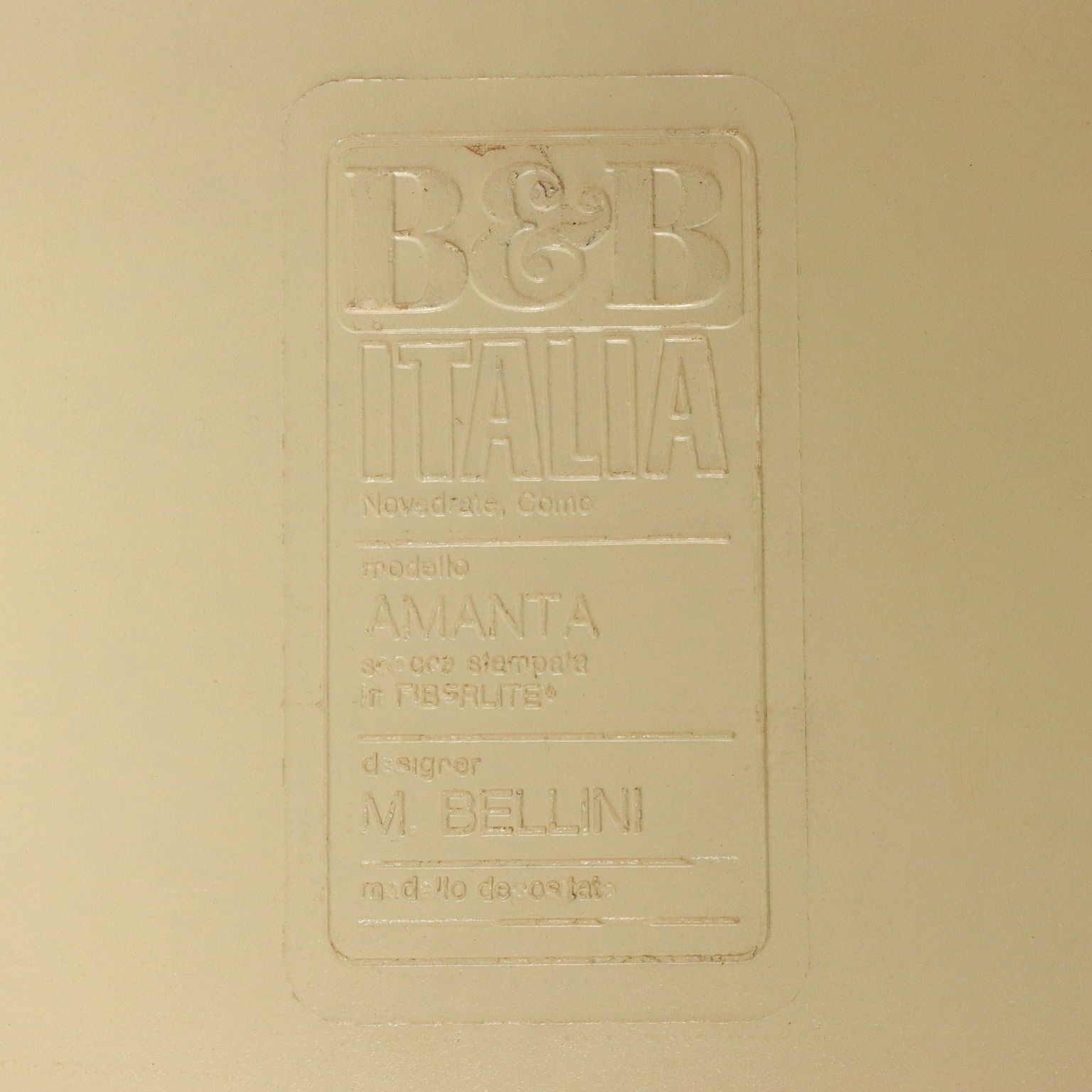 2490.0 Fauteuils Amanta B&B vintage, par Mario Bellini, Italie, années 1970 photo