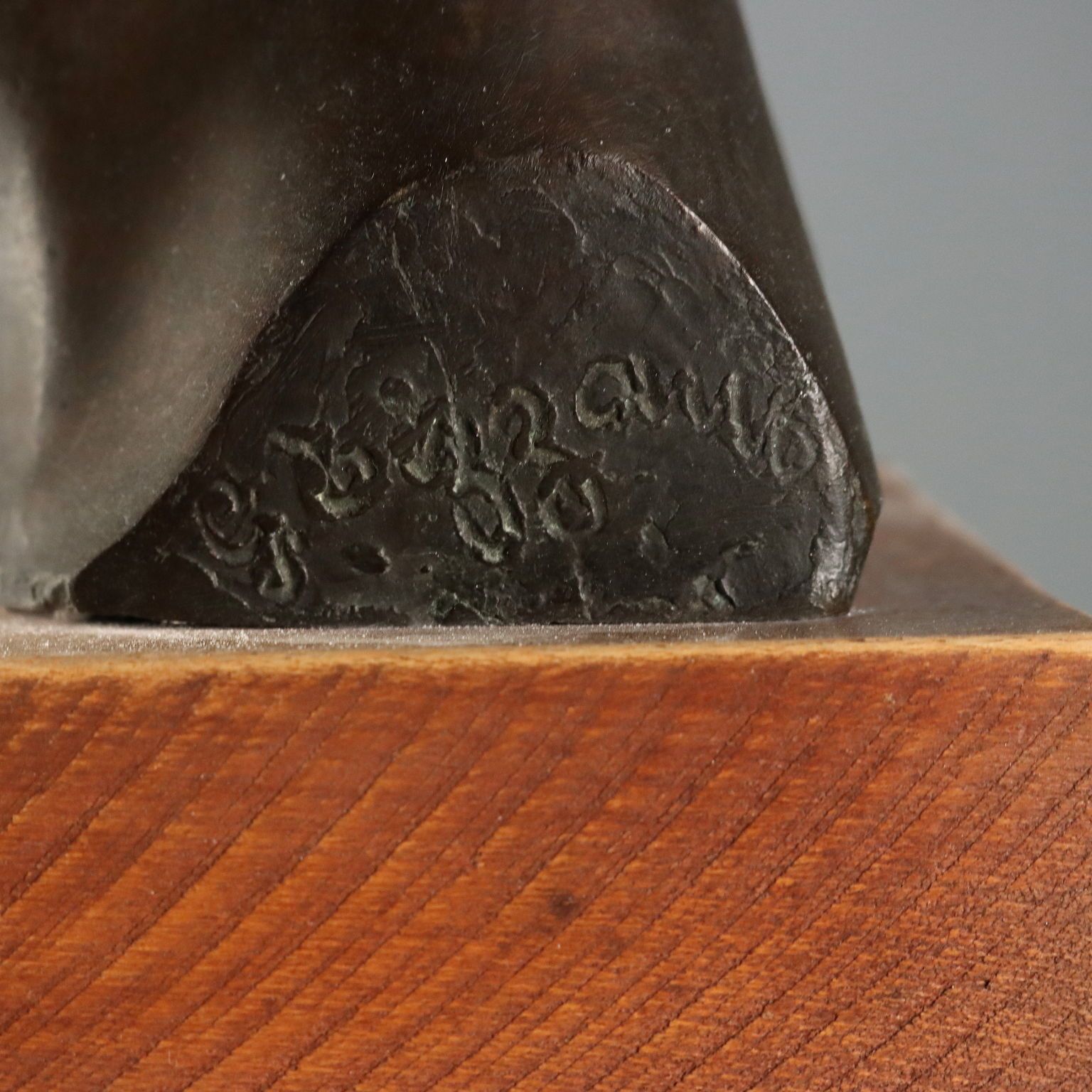 Antique Sculpture Bronze Signed Giovanni Tizzano XX Century photo 810.0