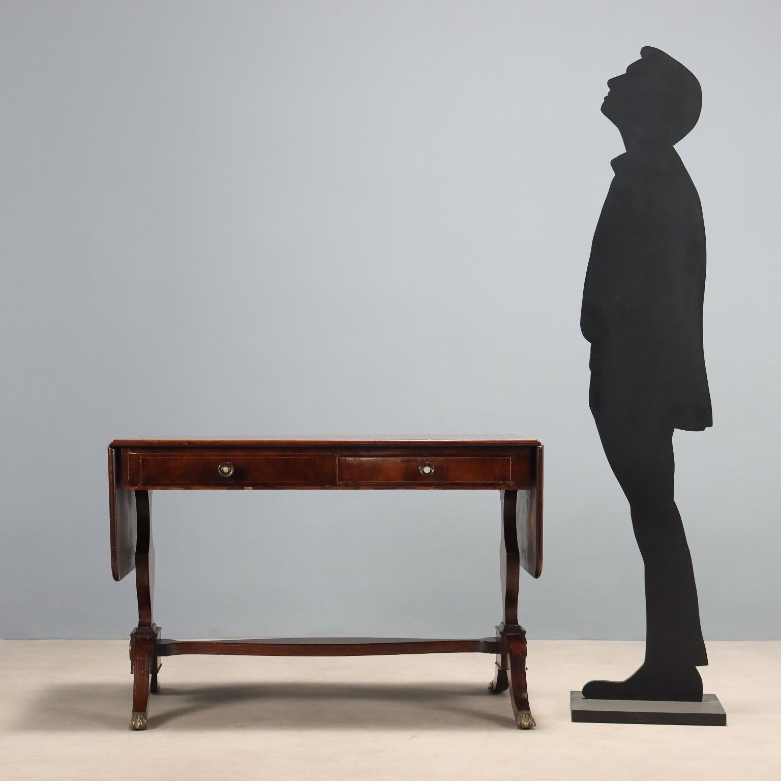 Antique Writing Desk Ebony Maple United Kingdom XX Century photo for sale