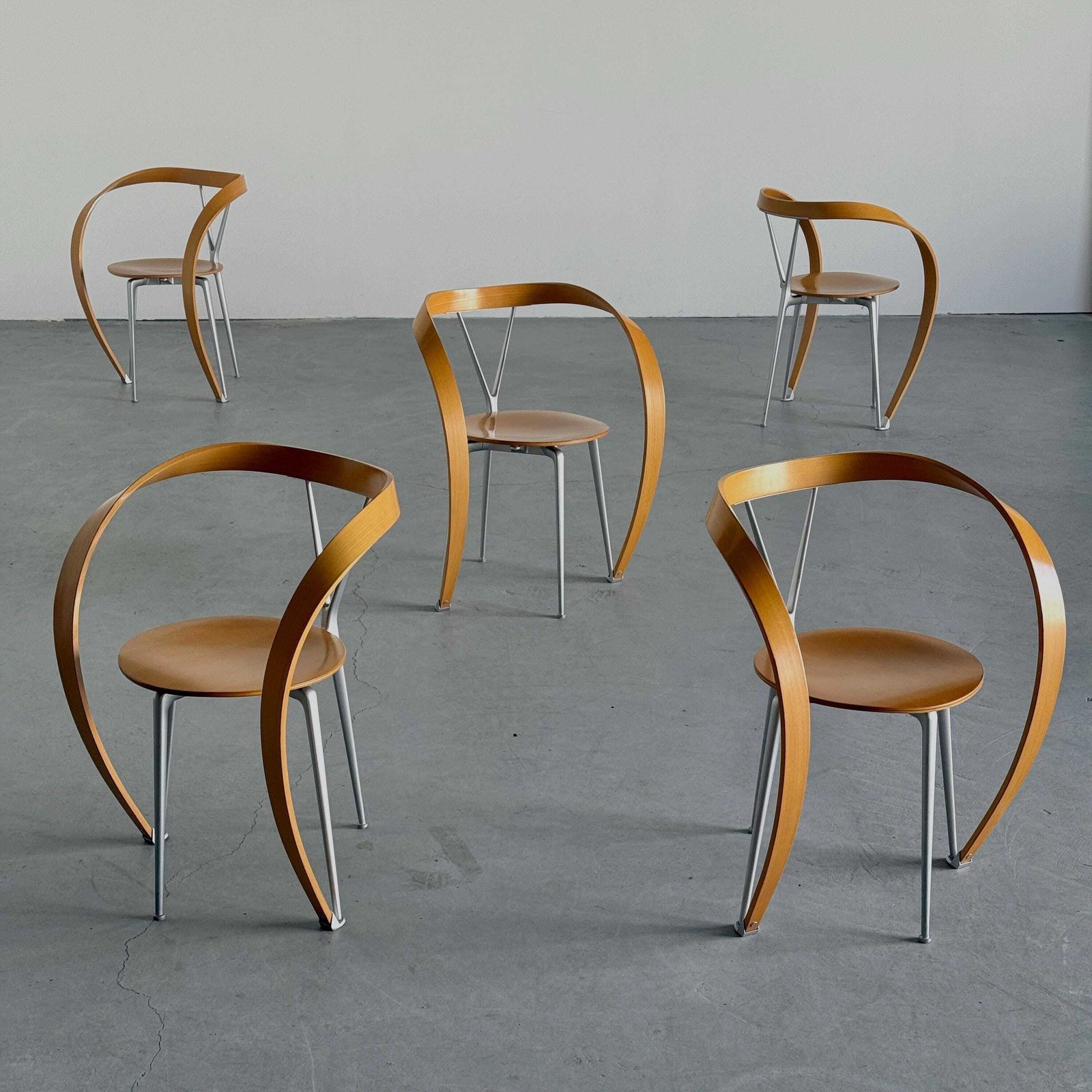 1 Of 5 ‘Revers’ Armchair By Andrea Branzi For Cassina, Postmodern Design, 1993 Italy