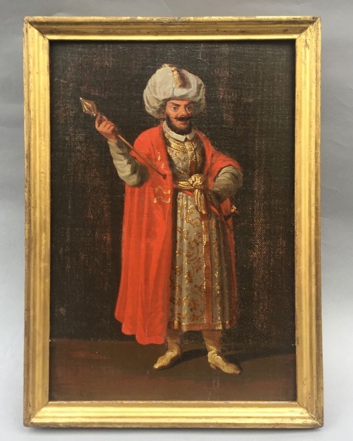 Portraits Of A Sultan And A Chinese Calligrapher photo for sale