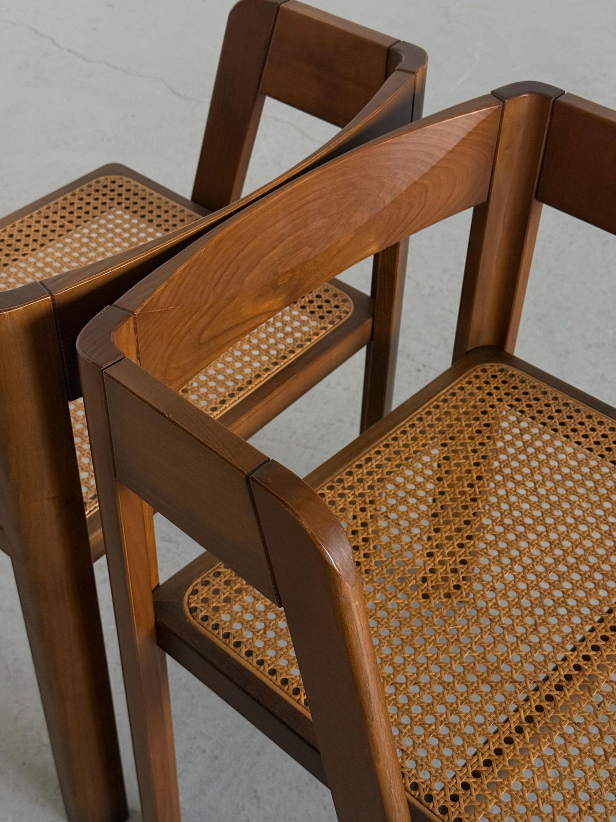 photo for sale Pair Of Mid Century ‘Programma C’ Chairs By Tito Agnoli For Citterio, 1970s
